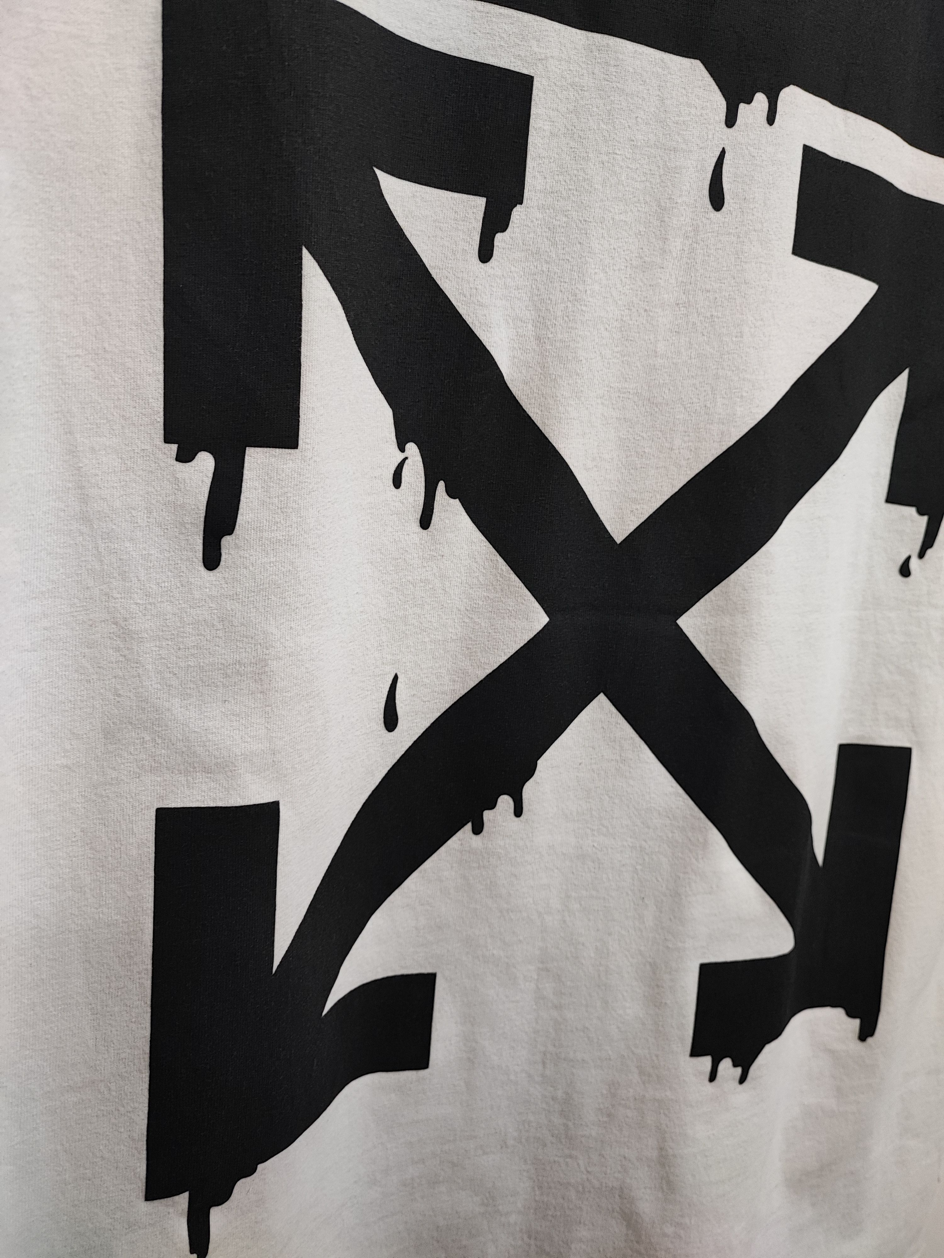 Off-White OFF-WHITE - BART PEACE SIGN S/S SLIM FIT TEE Size US L / EU 52-54 / 3 - 10 Thumbnail
