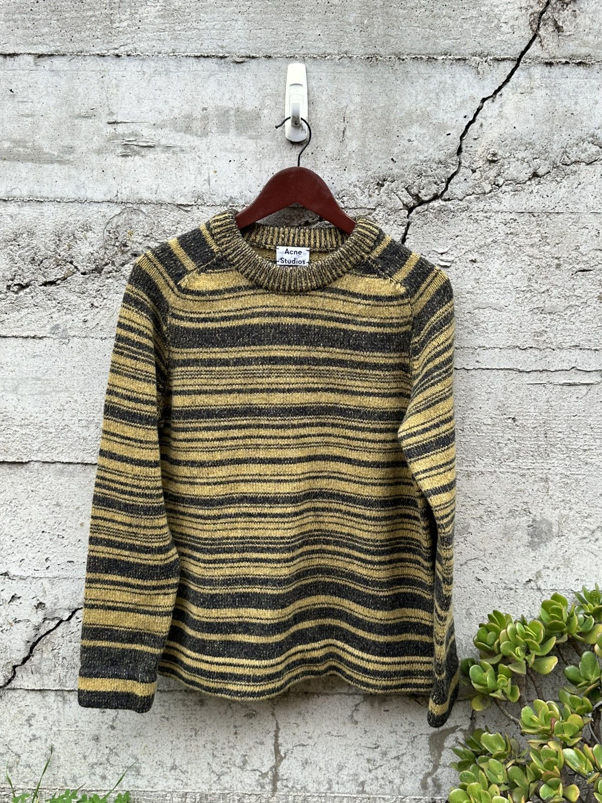 Acne Studios RARE GRAIL Acne Studios Pencil lined sweater Size US M / EU 48-50 / 2 - 3 Thumbnail