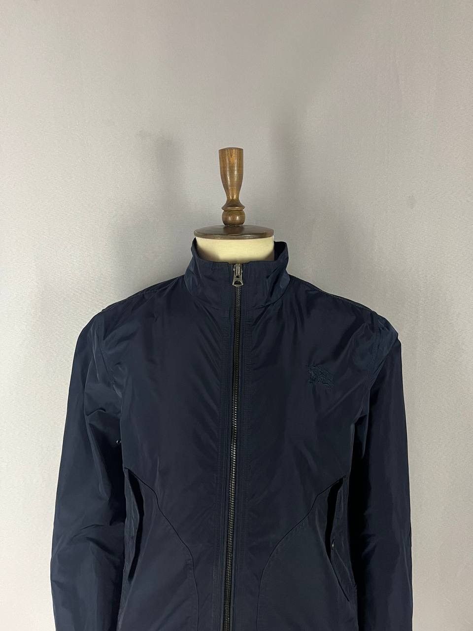 Burberry Burberry Brit Nylon Jacket Navy Nova Check Size US M / EU 48-50 / 2 - 2 Thumbnail