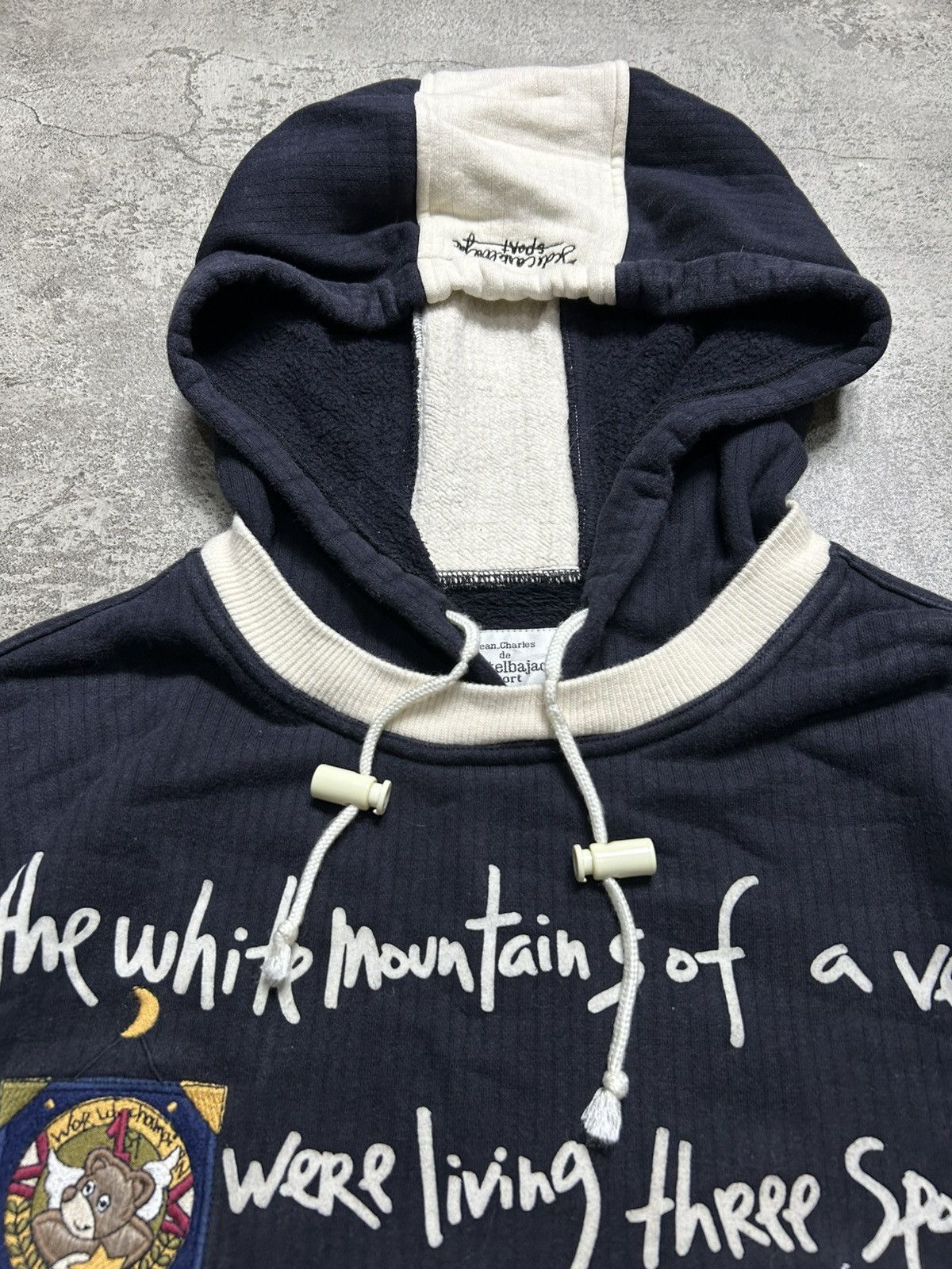 Jean Charles De Castelbajac Jean Charles De Castelbajac Sport Bear Embroidery Hoodie Size US XL / EU 56 / 4 - 7 Thumbnail