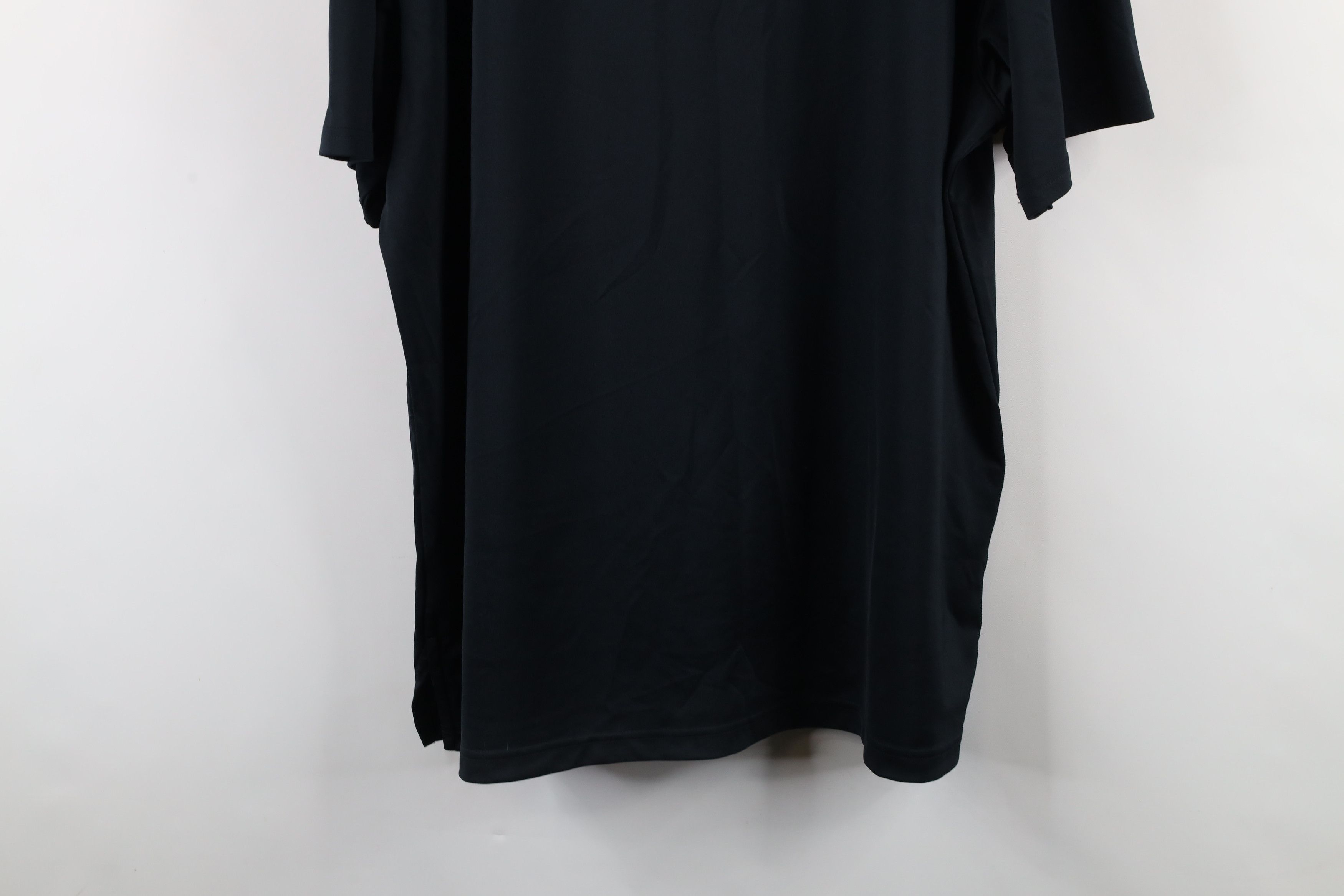 Under Armour × Vintage Under Armour University Collared Golf Polo Shirt Black Size US XXL / EU 58 / 5 - 15 Thumbnail