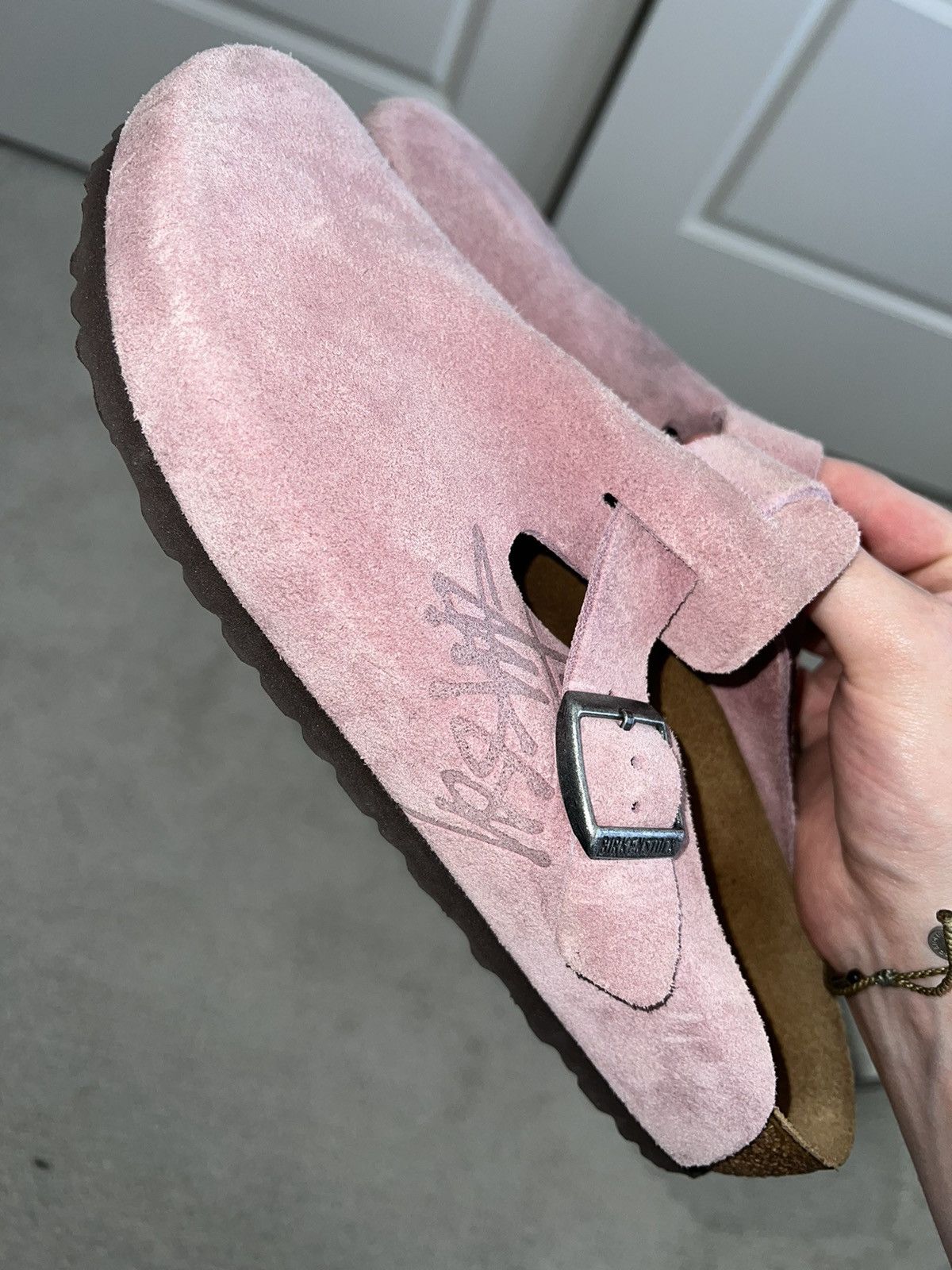 Birkenstock × Stussy Stussy Birkenstock Clogs Pink Size 11 Men's