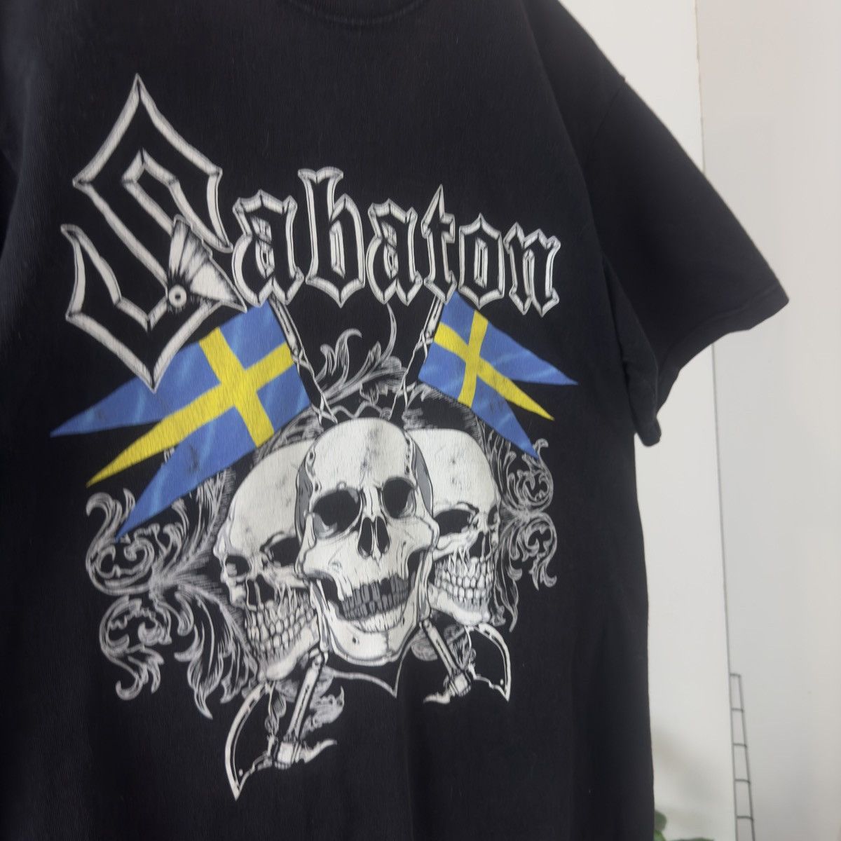 Band Tees Sabaton Rock Vintage 90s Rock Big Logo Size US L / EU 52-54 / 3 - 6 Thumbnail