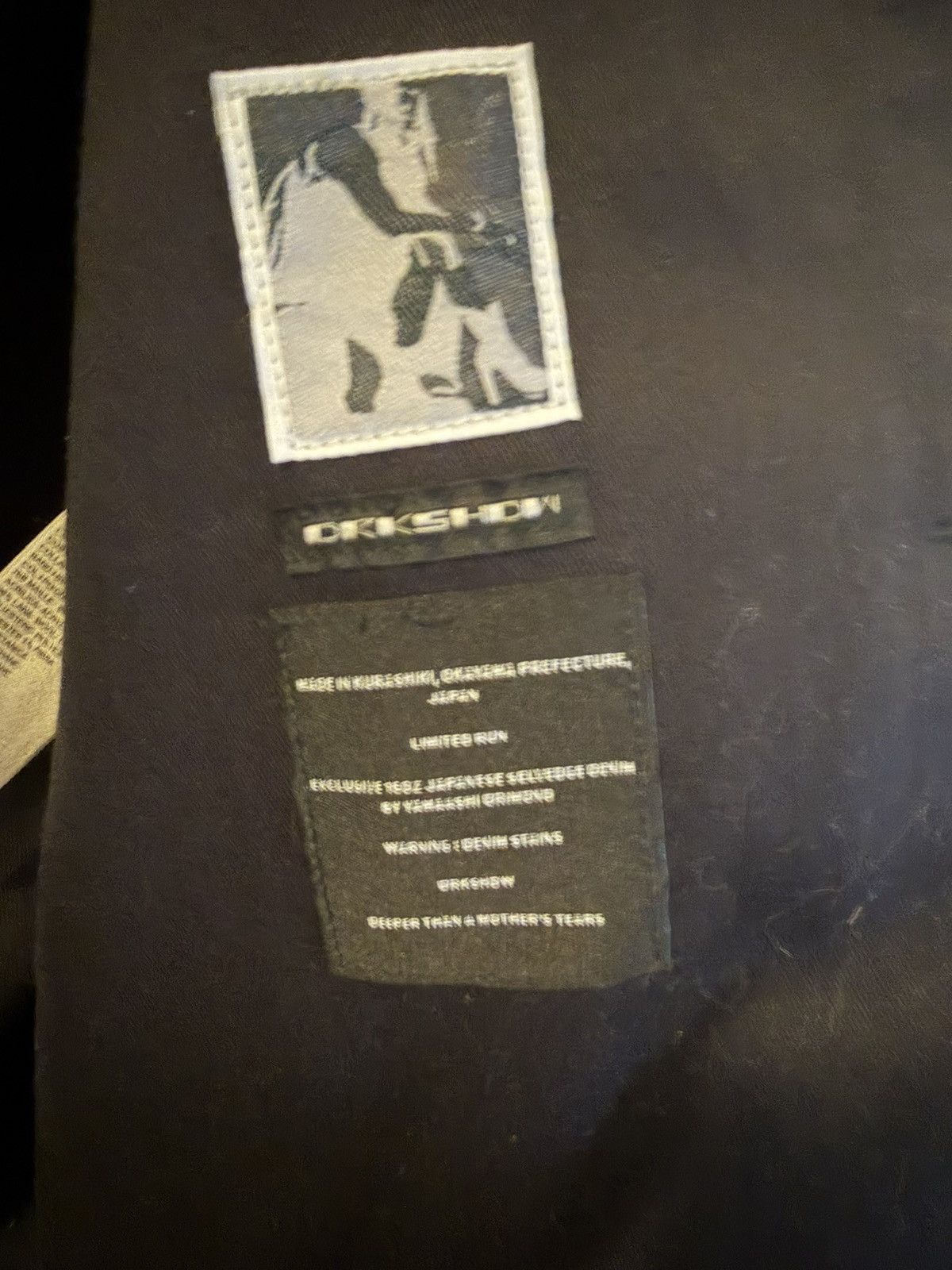 Rick Owens Drkshdw Rick Owens DRKSHDW denim bomber Size US S / EU 44-46 / 1 - 4 Thumbnail