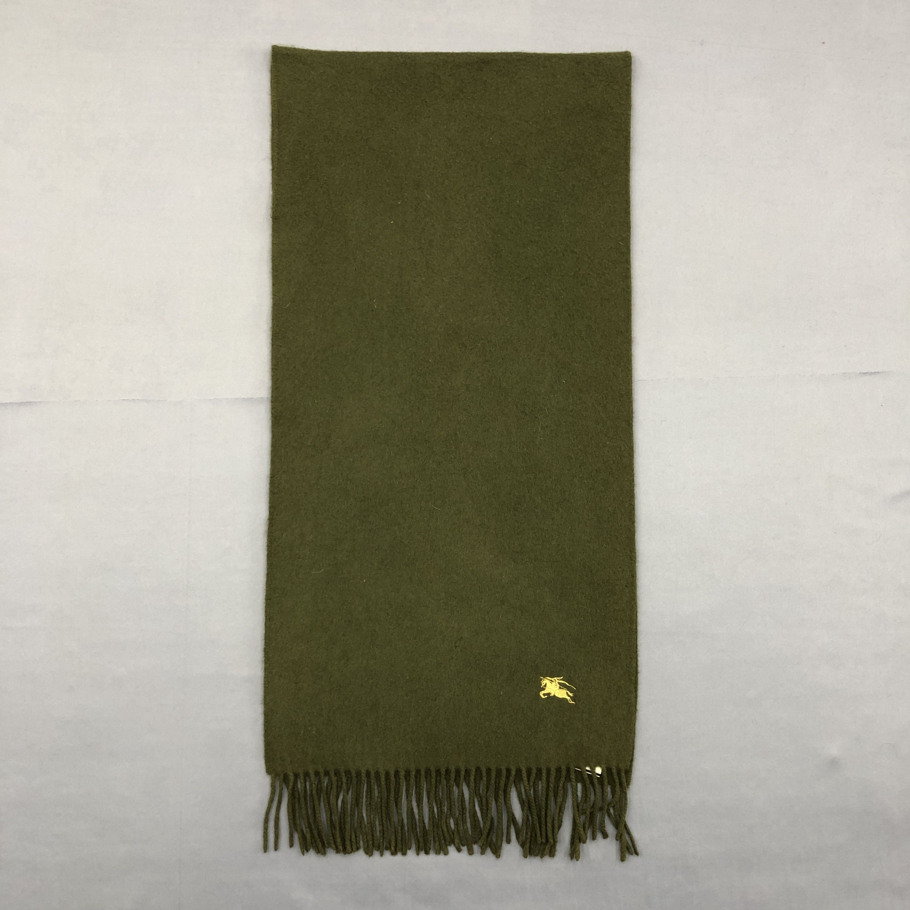 Burberry × Vintage Vintage Burberry Scarf Muffler Cashmere Scarves Size ONE SIZE - 2 Thumbnail