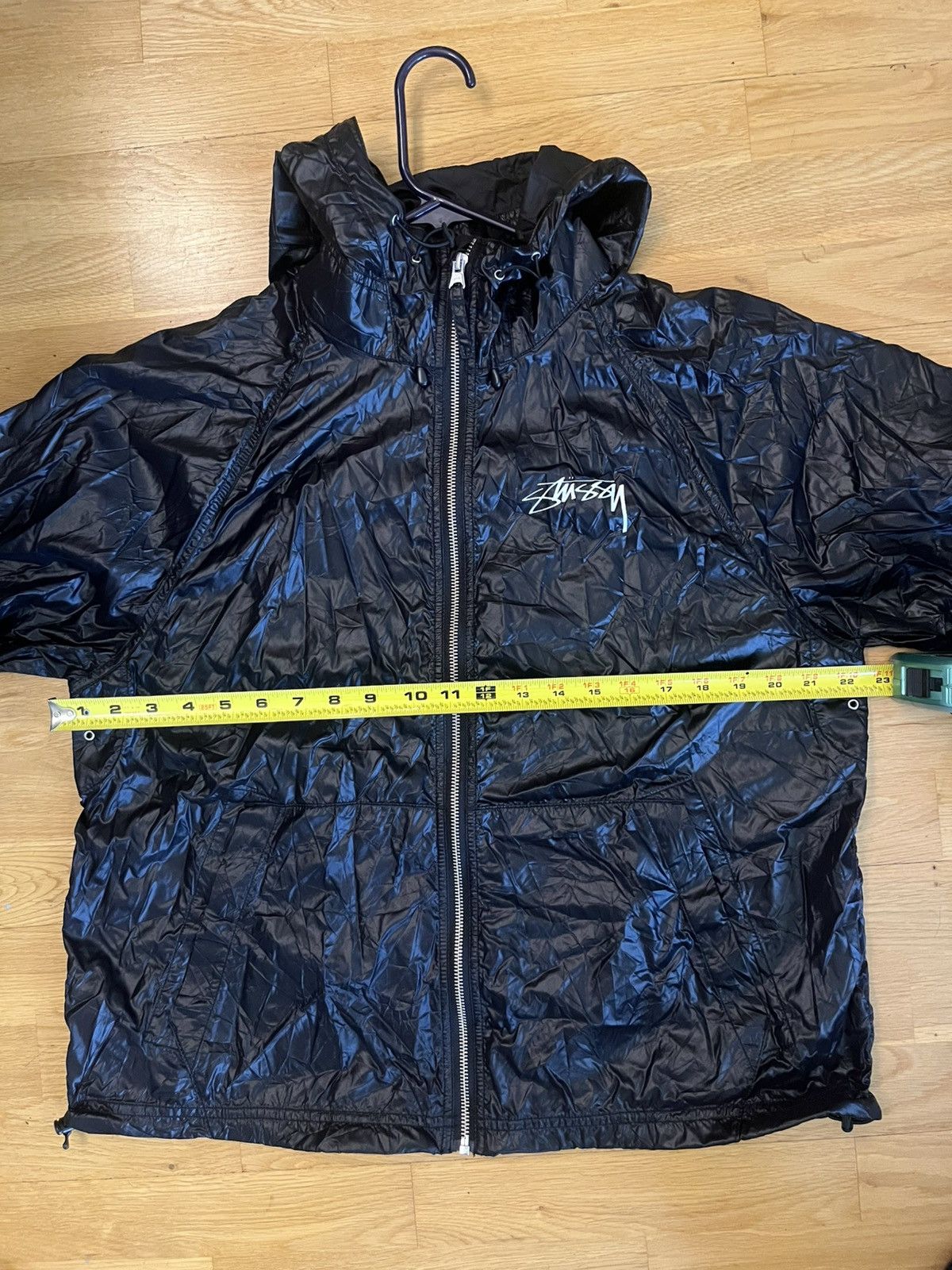 Stussy Stussy new beach shell nylon jacket S black majotech zip up Size US S / EU 44-46 / 1 - 4 Thumbnail