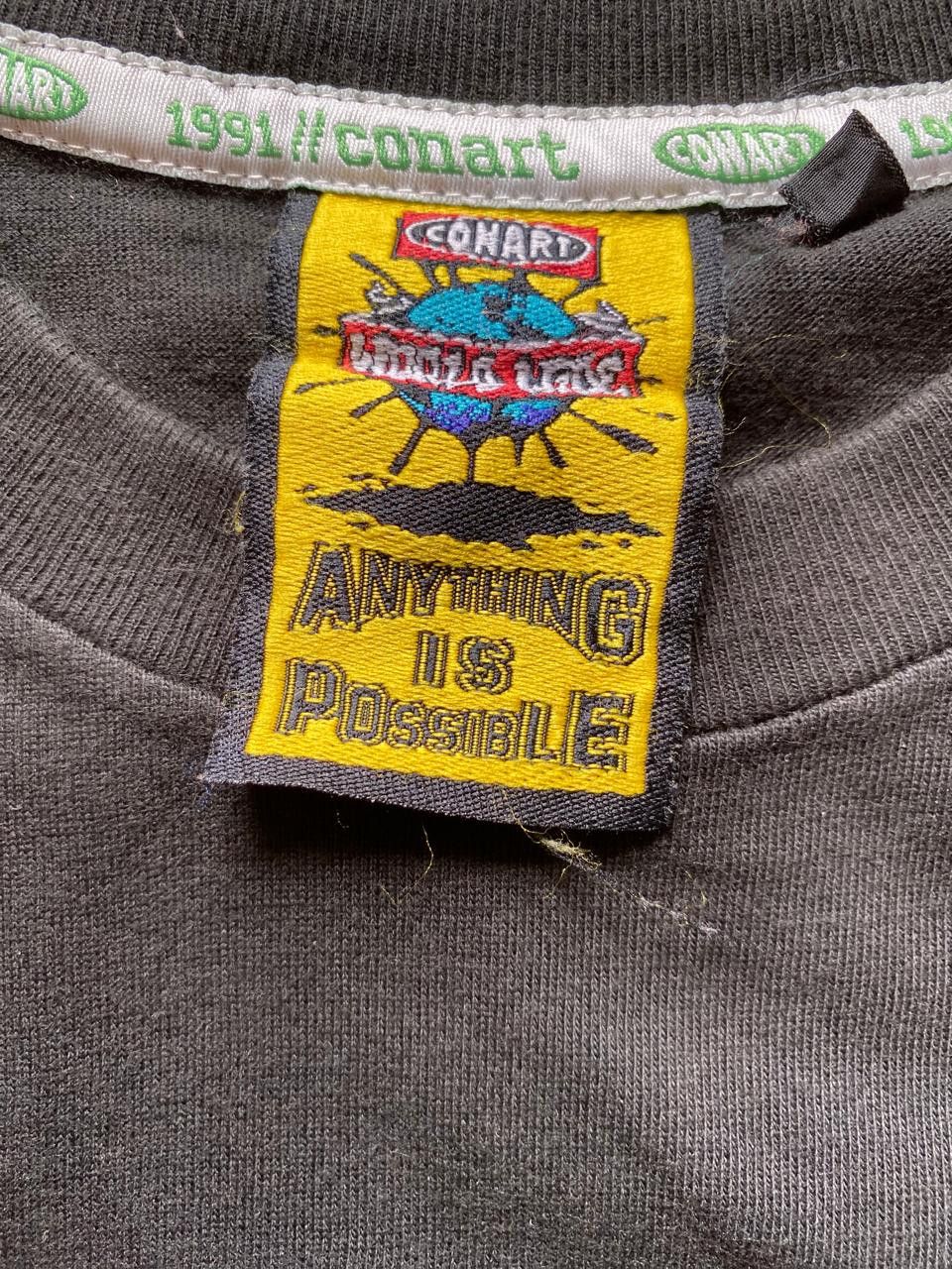 Tribal Streetwear × Vintage Vintage CONART Streetwear Logo Rubber Graffiti Size US XL / EU 56 / 4 - 5 Thumbnail