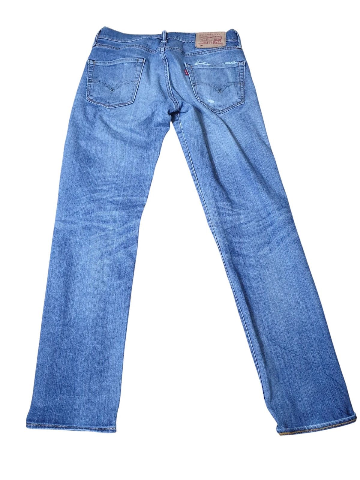 Levi's Levis 511 Distressed Grunge Rock Distressed Jeans Size US 31 - 2 Thumbnail