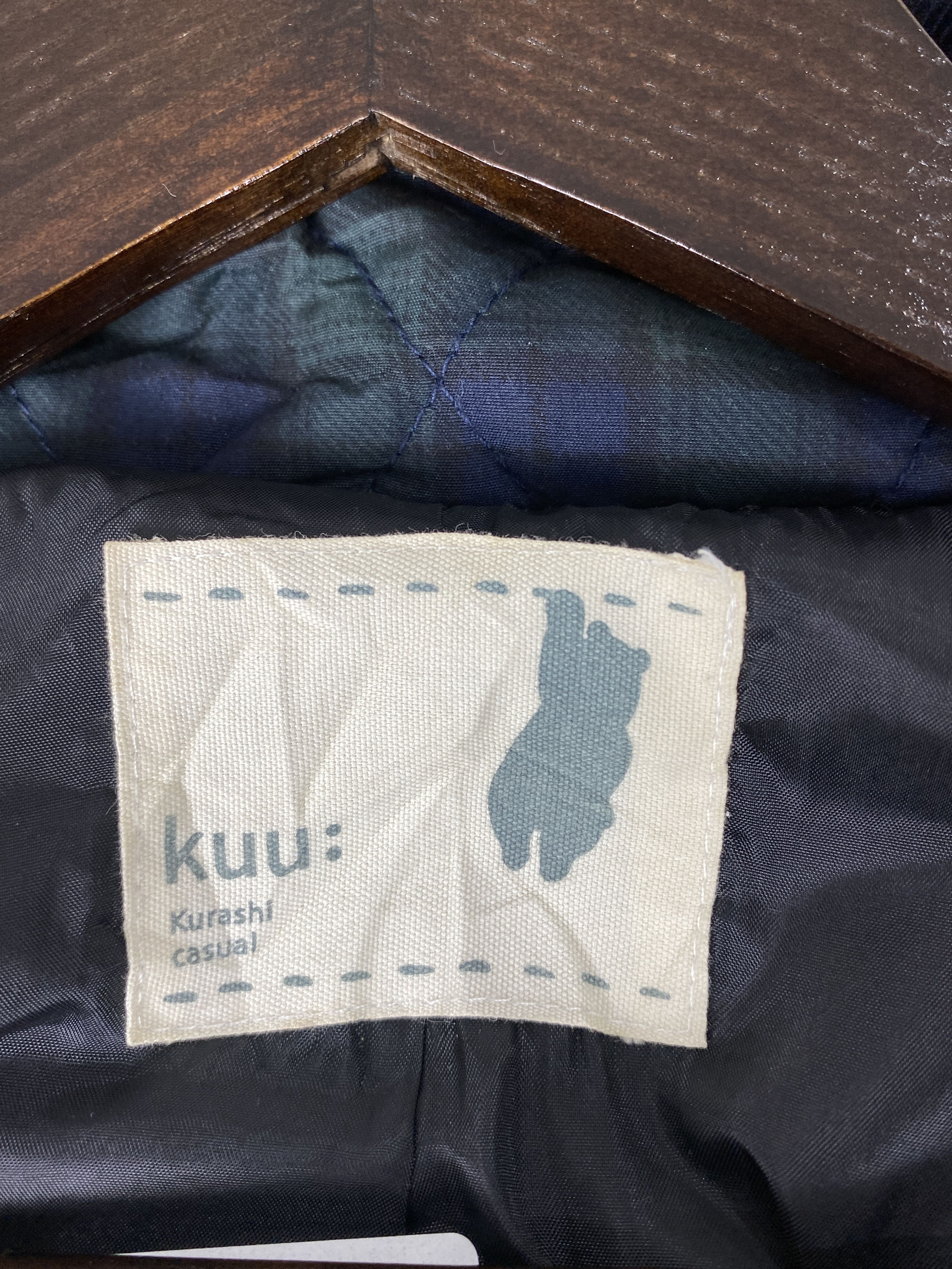 Japanese Brand Vintage Kurashi Casual Hoodie Quilted Jacket J1963 Size US S / EU 44-46 / 1 - 9 Thumbnail