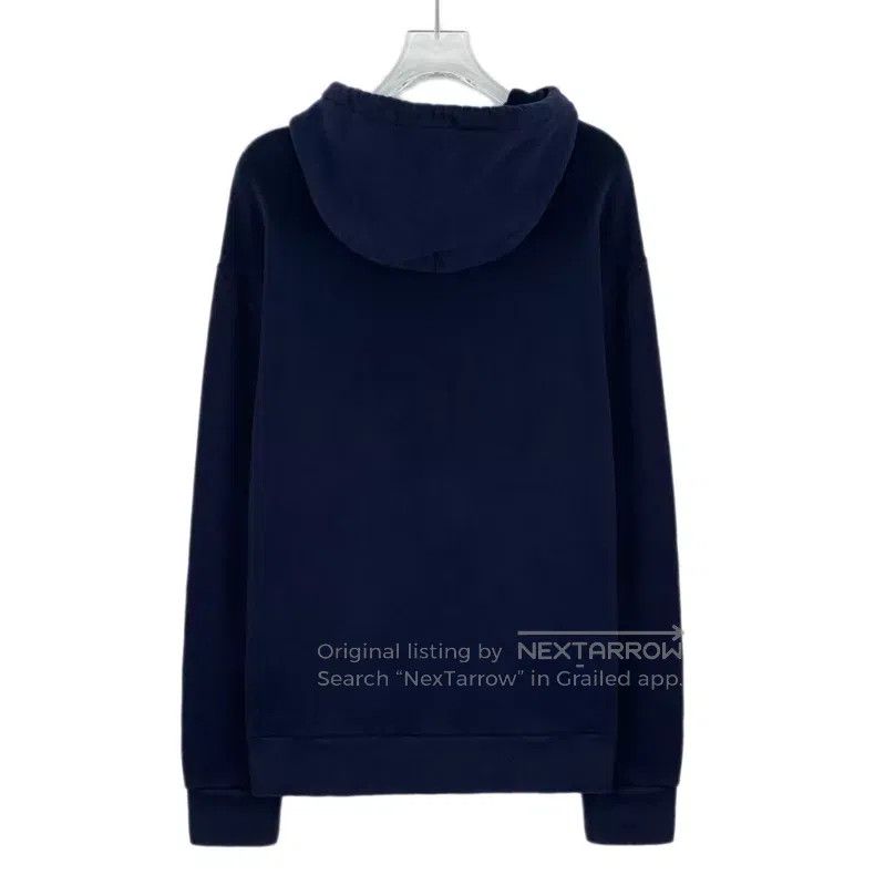 Louis Vuitton Louis Vuitton Navy Blue Shark Beaded Cotton Hooded Drawstr Size US M / EU 48-50 / 2 - 2 Thumbnail