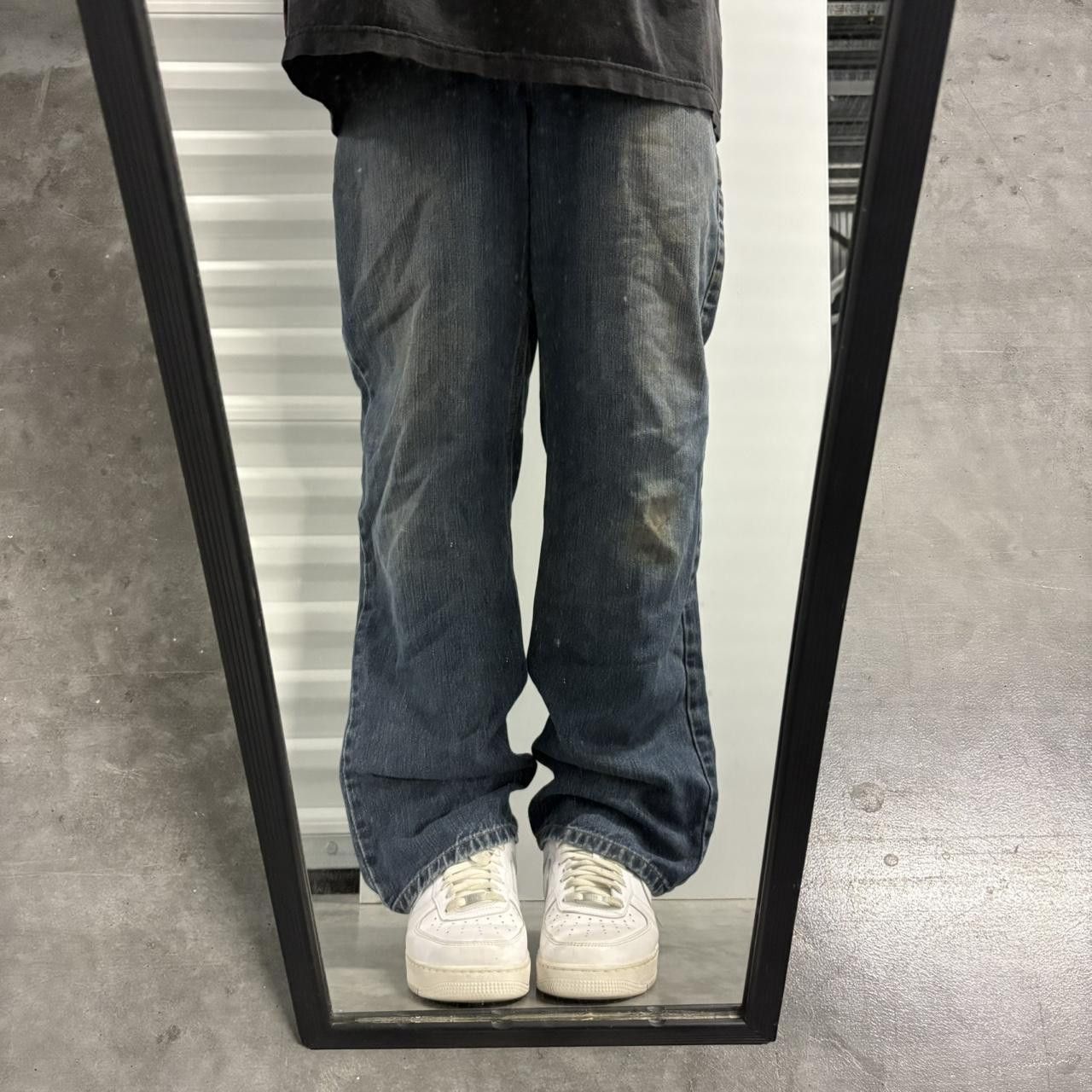 Carhartt × Vintage Vintage Y2K Workwear Style CarHartt Medium Wash Denim Jeans! Size US 33 - 1 Thumbnail