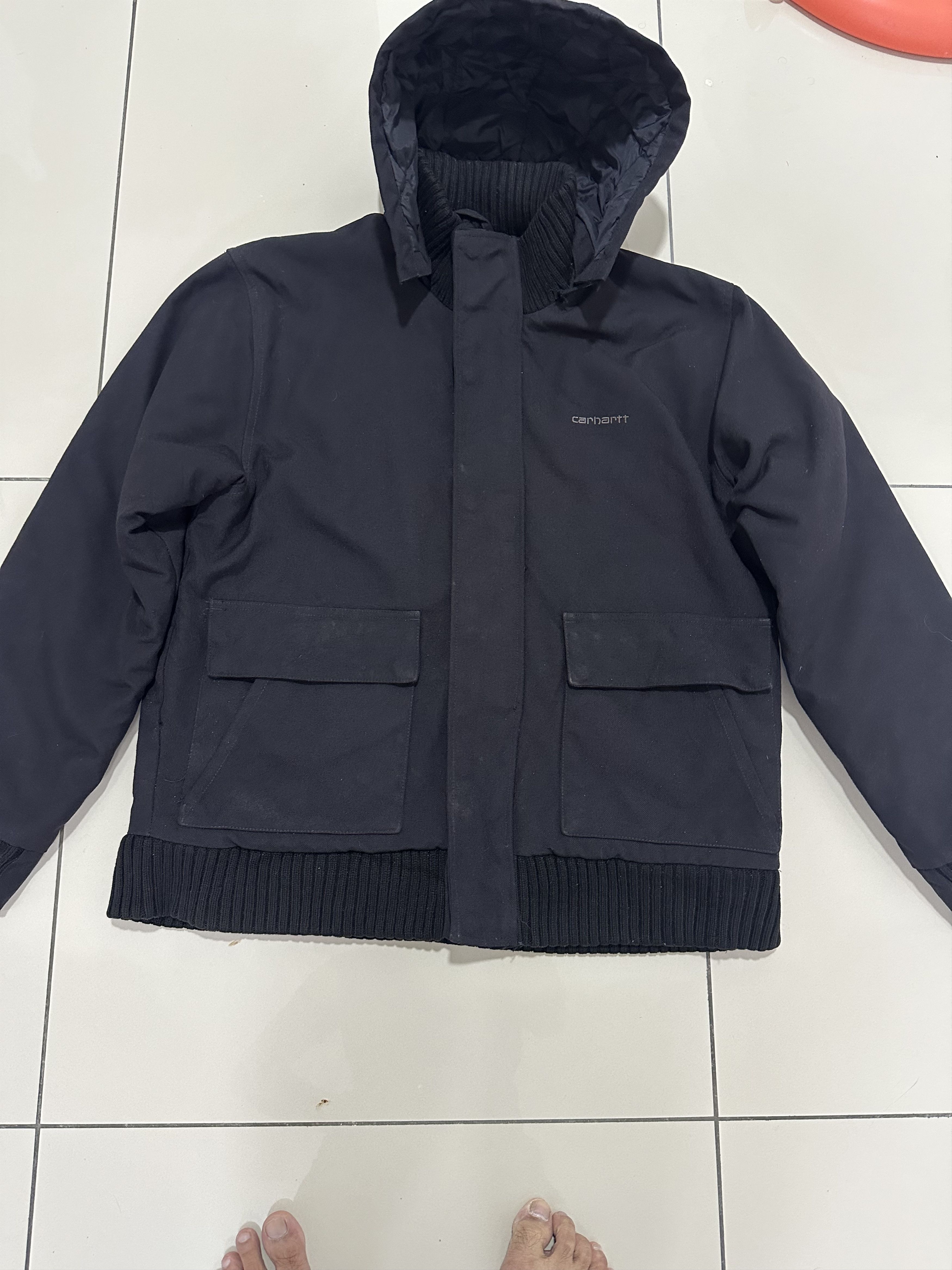 Carhartt Vintage Carhartt Chore Ranger Jacket Nice Design Hooded Size US XL / EU 56 / 4 - 4 Thumbnail