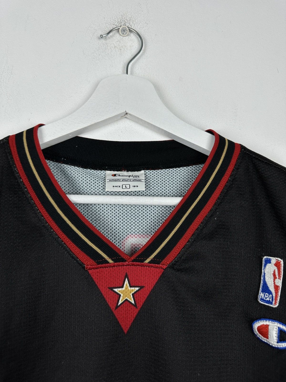 Champion #3 Allen Iverson Vintage Philadelphia Sixers 76ers Jersey Size US L / EU 52-54 / 3 - 9 Thumbnail