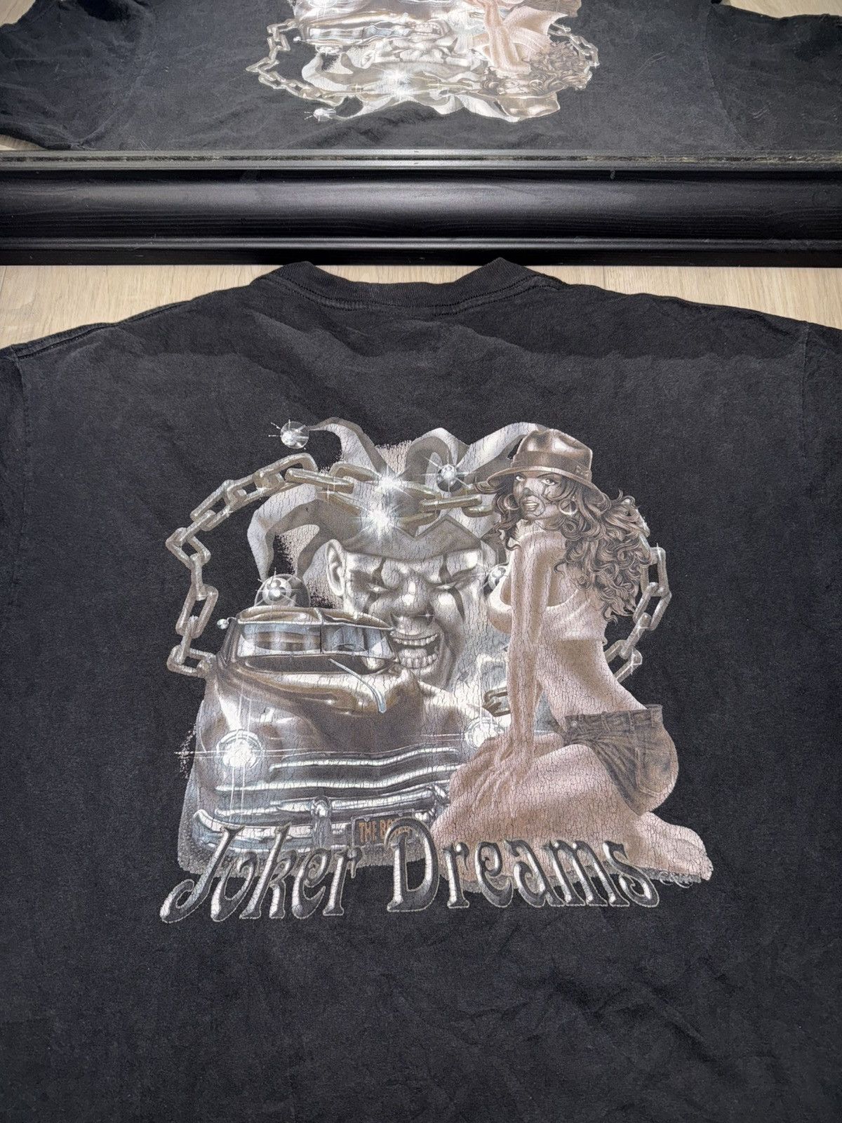 Vintage Vintage / Y2K Joker Dreams Chicano Art Shirt Size US L / EU 52-54 / 3 - 2 Thumbnail