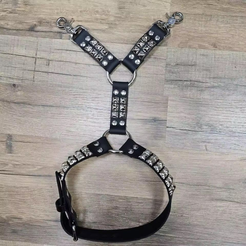 Japanese Brand Punk Thigh Garters Belt Leg Harness Size ONE SIZE - 3 Thumbnail