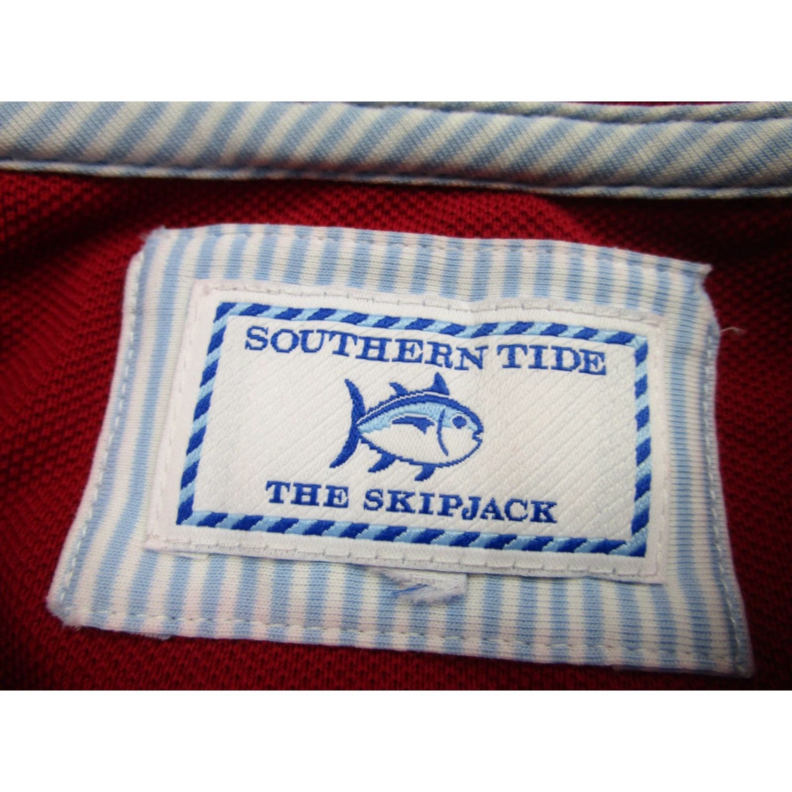 Southern Tide Southern Tide Polo Shirt Mens XL Red Classic Pique Golf Casual Skipjack Size US XL / EU 56 / 4 - 4 Thumbnail