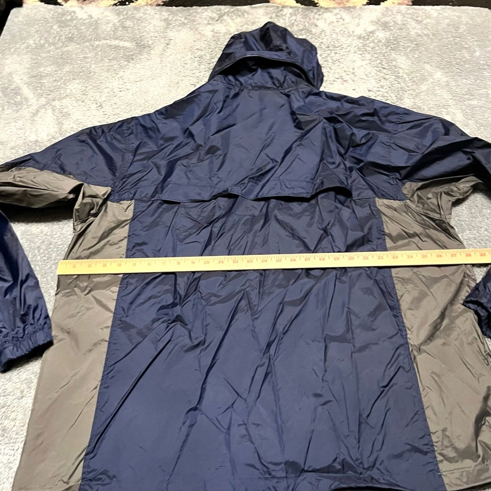 Vintage Columbia Jacket Windbreaker Blue Coat Nylon Rain Hooded Mens XXL Vented Modern2XL Size US XXL / EU 58 / 5 - 6 Thumbnail