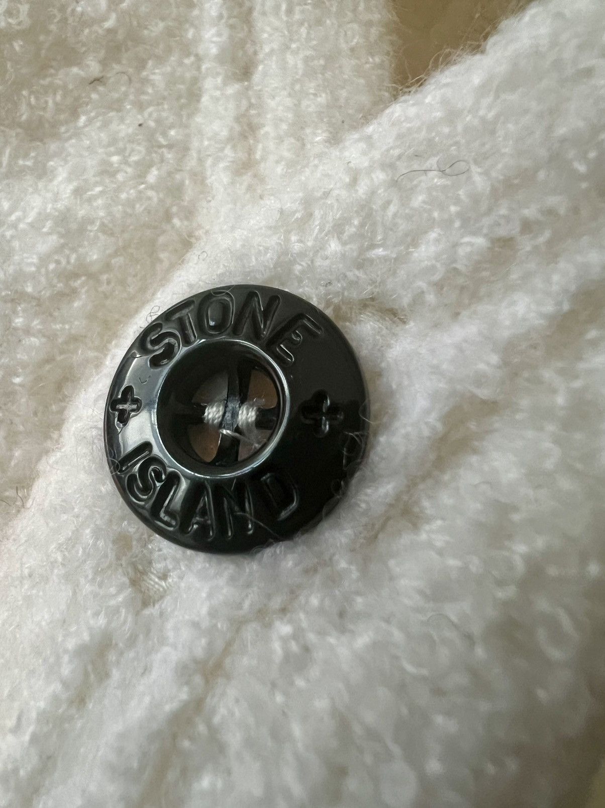 Stone Island Stone Island x Supreme Wool Boucle Cardigan White Men Sz- S Size US S / EU 44-46 / 1 - 5 Thumbnail