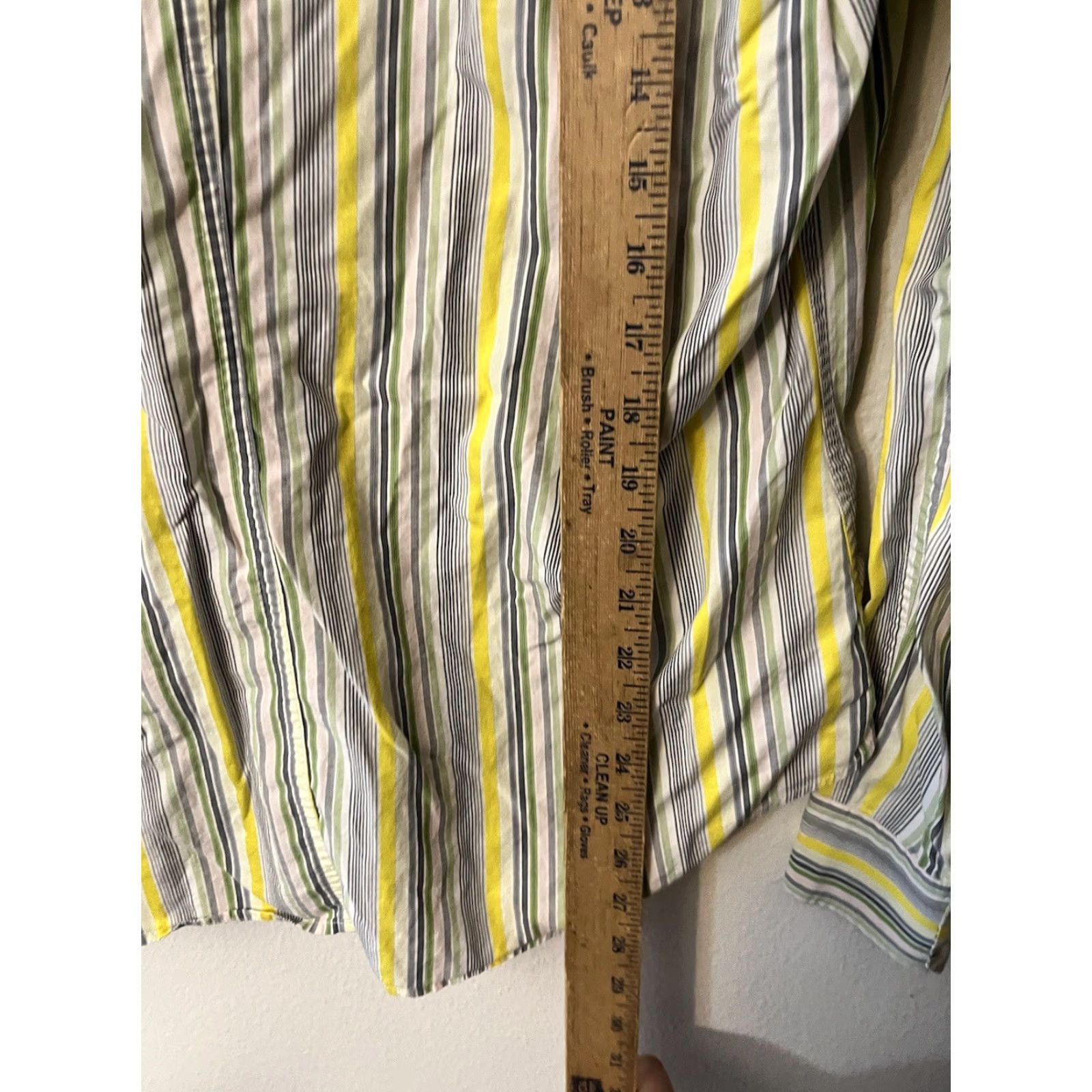 French Connection French Connection Button-Up Long Sleeve Striped Shirt XL Multicolor Men’s Regular Size XL Colorful "Colorful" 90s? (No; avoid adding decades) Size US XL / EU 56 / 4 - 4 Thumbnail