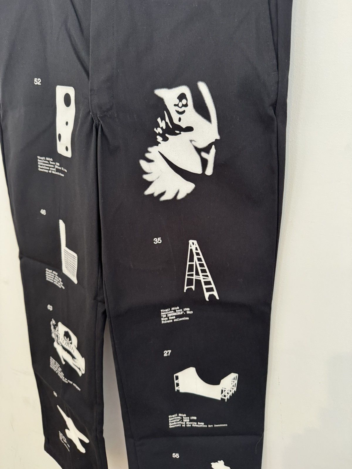 Dickies ICA x Virgil Abloh Dickies work pants 36 RARE! Size US 36 / EU 52 - 4 Thumbnail