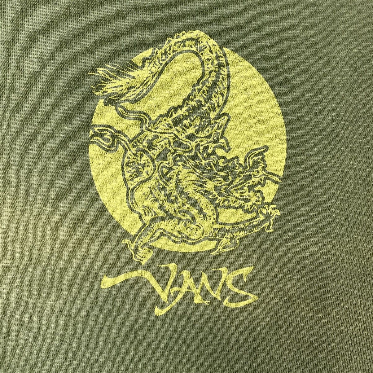 Vans Vintage 90's VANS DRAGON Graphic Faded Surf Skate Tee Size US M / EU 48-50 / 2 - 4 Thumbnail