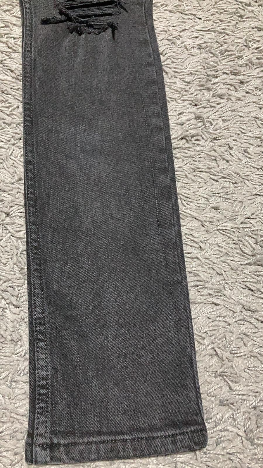 Ksubi Distressed Grey Jeans Size US 31 - 3 Thumbnail