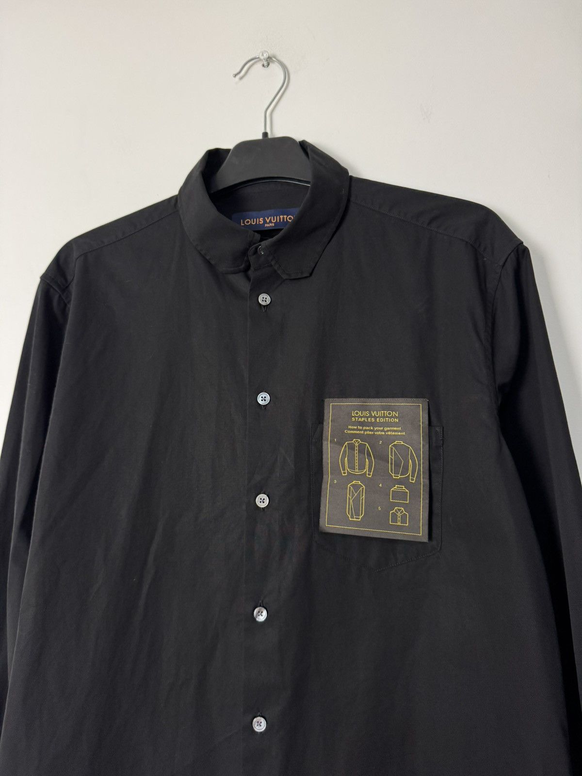 Louis Vuitton Louis Vuitton by Virgil Abloh Staples Edition Black Shirt Size US S / EU 44-46 / 1 - 5 Thumbnail