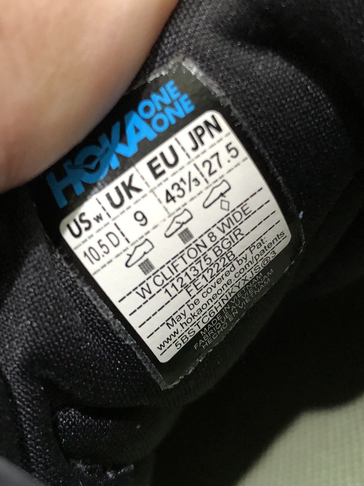 Hoka Hoka Clifton 8 1121375-BGIR Size US 10.5 / IT 40.5 - 24 Thumbnail