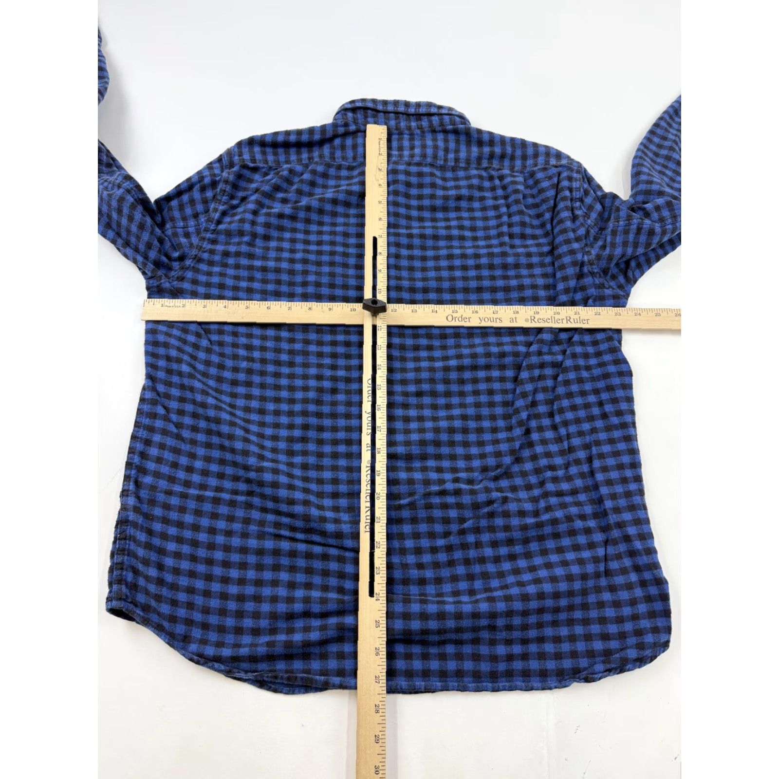 J.Crew J.Crew Shirt Mens XL Blue Check Flannel Slim Fit Long Sleeve Button Front Casual Size US XL / EU 56 / 4 - 7 Thumbnail