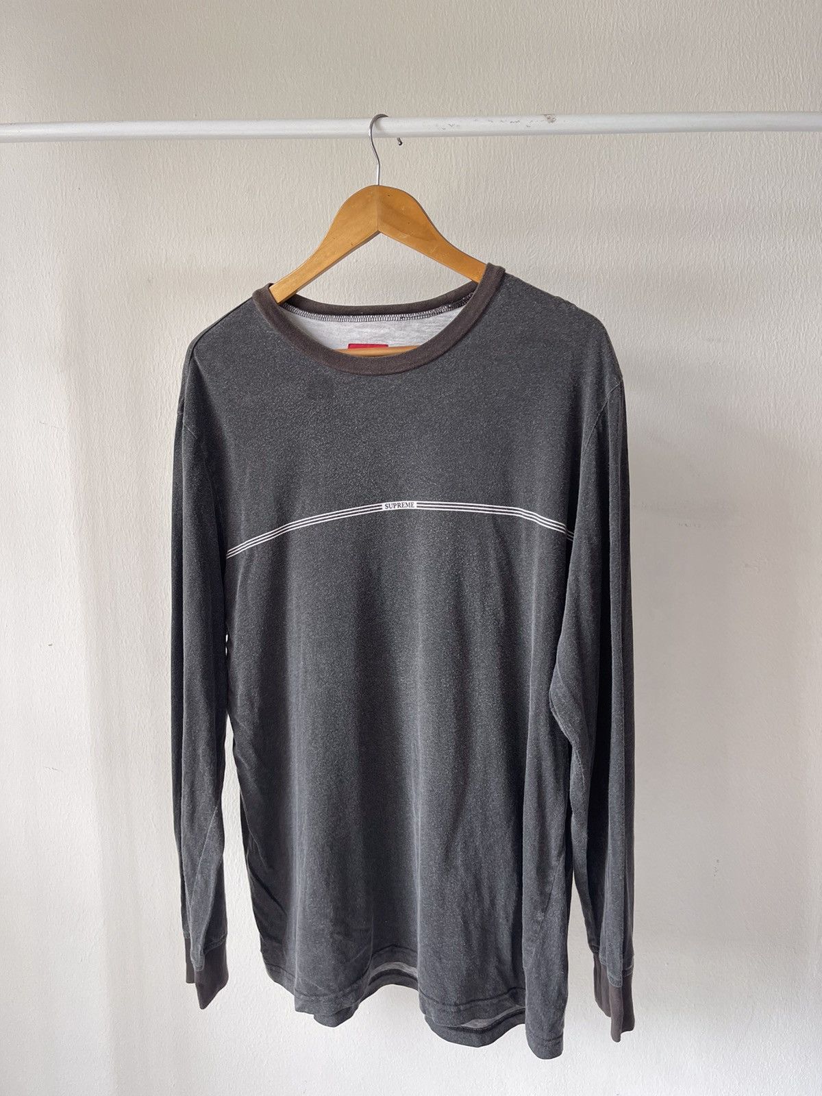 Supreme Supreme Faded Long Sleeve Size US L / EU 52-54 / 3 - 3 Thumbnail