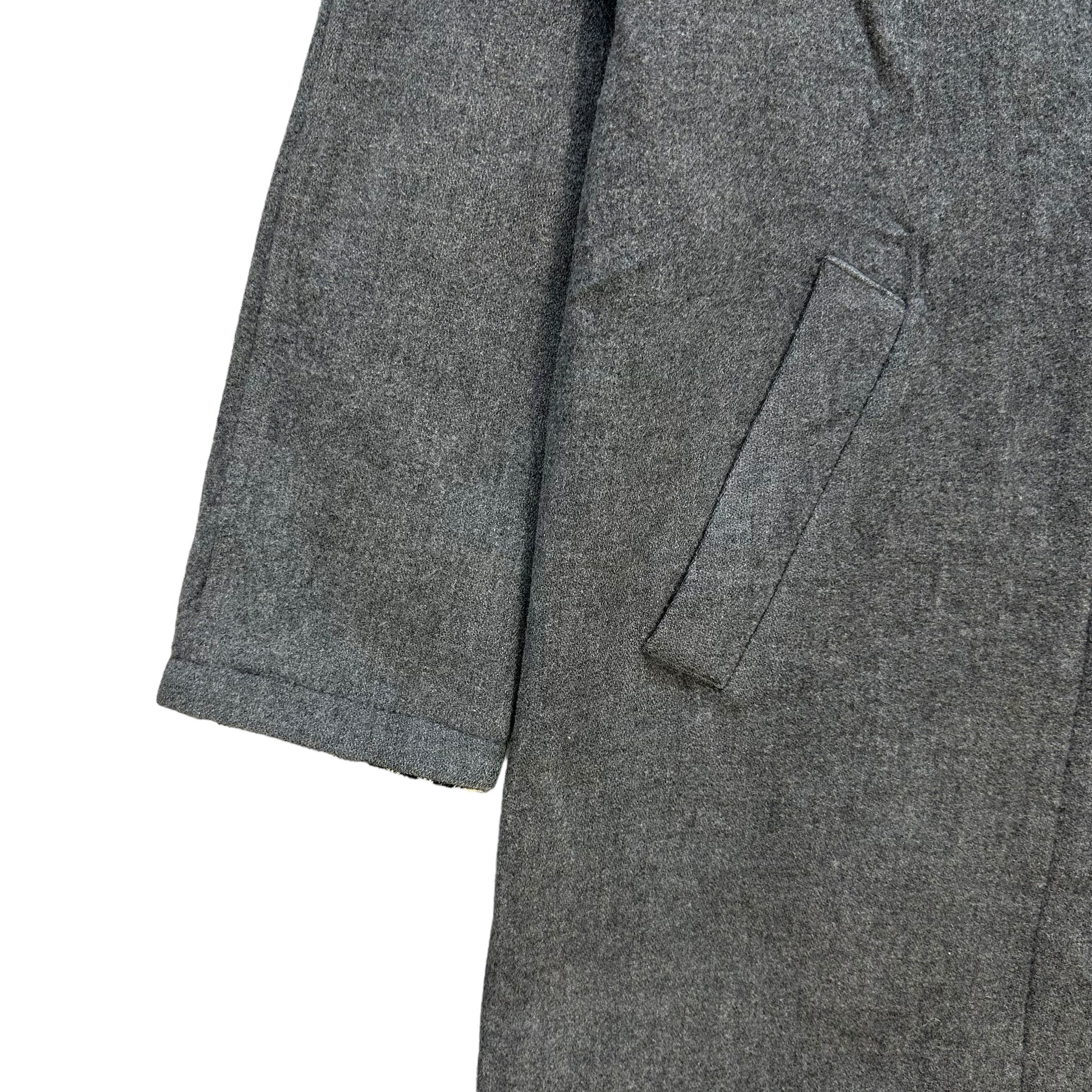 Burberry BURBERRY London Pure Wool Nova Check Hooded Coat #A39-0890 Size XS / US 0-2 / IT 36-38 - 4 Thumbnail
