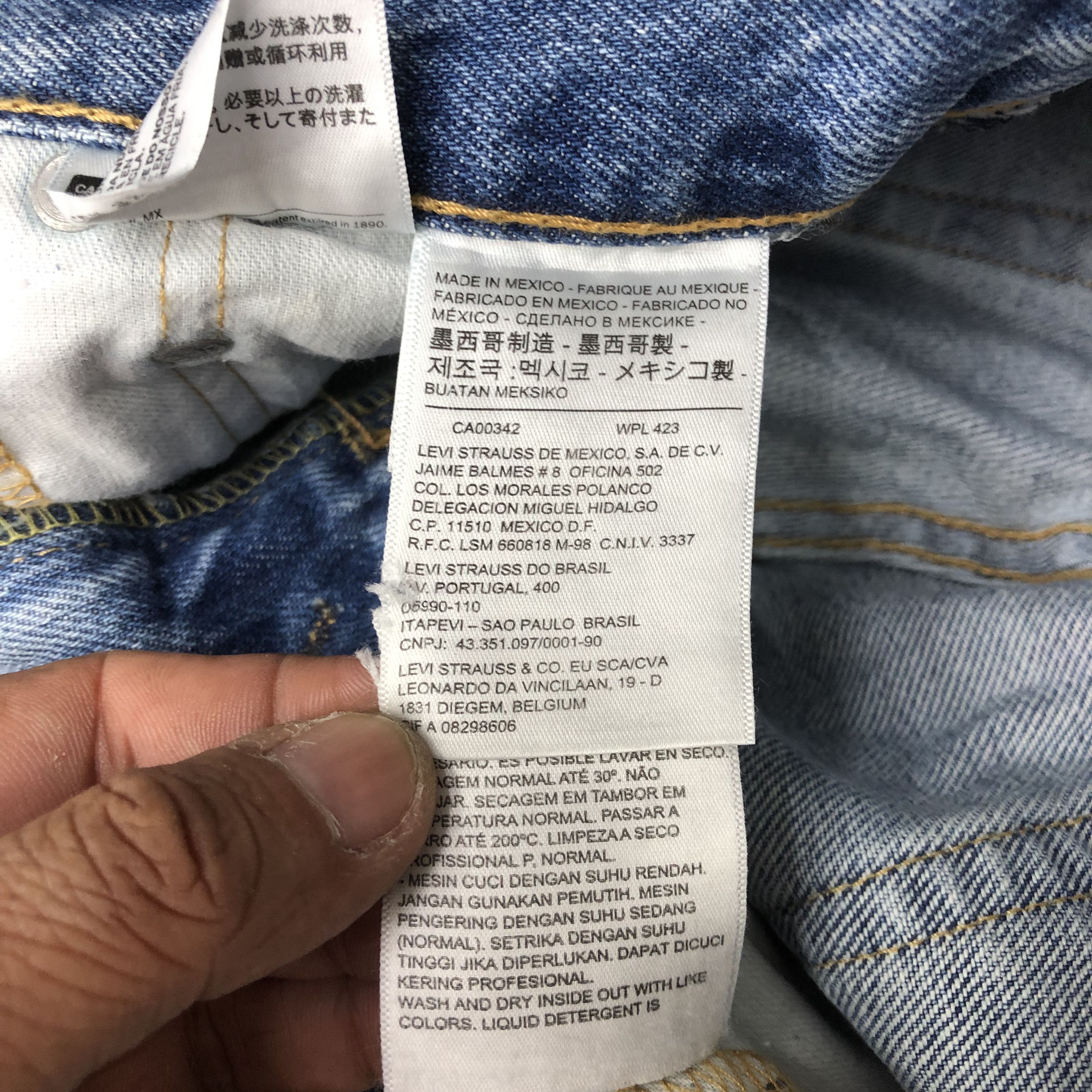 Levi's Vintage Y2K Levi's 517 Flare Jeans Levis Bootcut Faded Denim Size US 30 / EU 46 - 9 Thumbnail