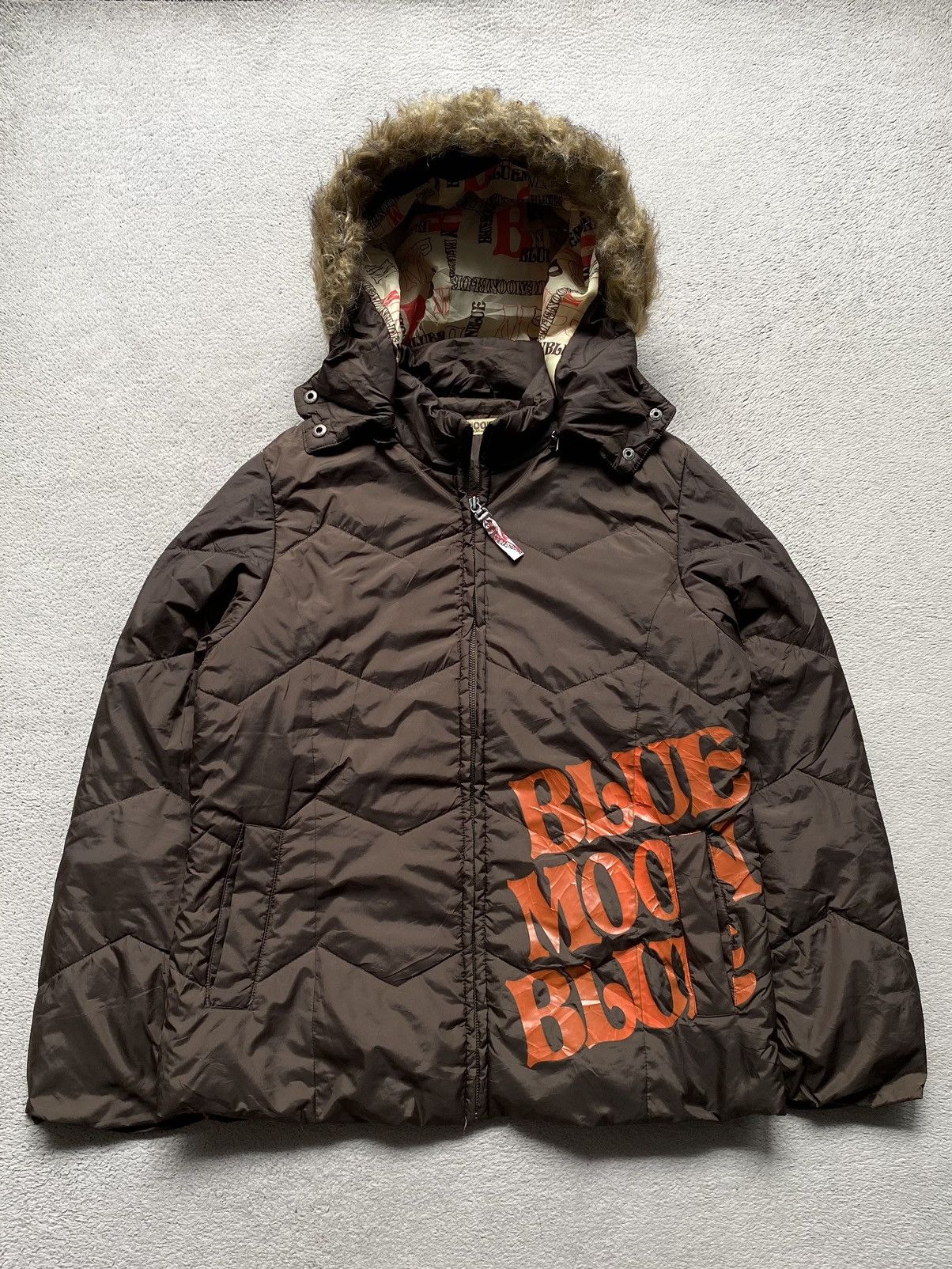 Hysteric Glamour × If Six Was Nine × Le Grande Bleu (L.G.B.) Blue Moon Blue Fur Hoodie Zipper Size US M / EU 48-50 / 2 - 2 Thumbnail