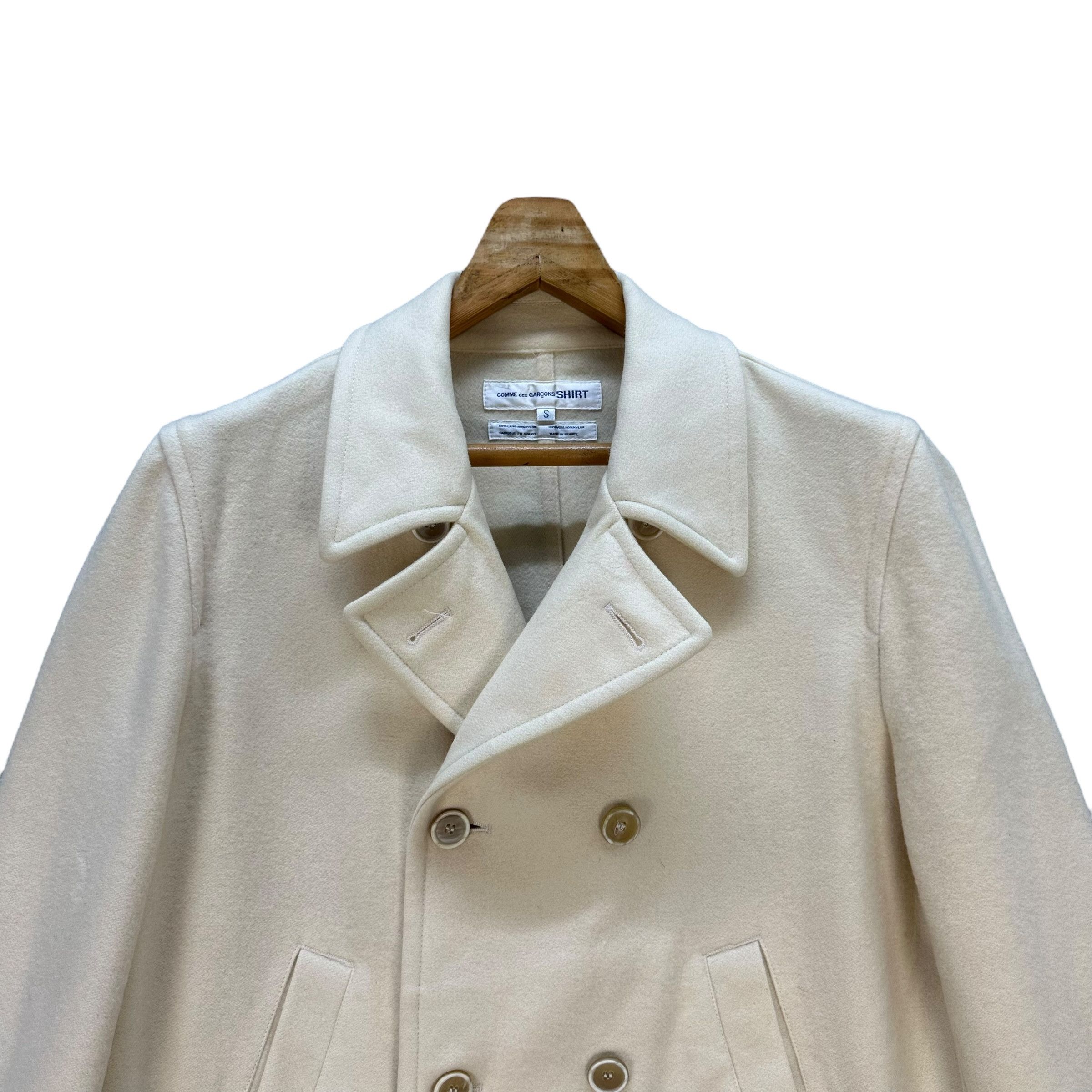 Comme des Garcons SHIRT COMME des GARCONS F/W Double Breasted Coat #A80-1936 Size US S / EU 44-46 / 1 - 2 Thumbnail