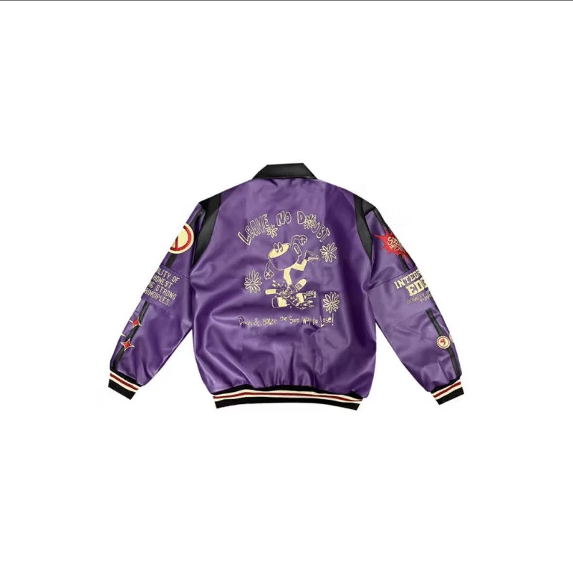 Other Leather bomber jacket leather jacket streetwear Size US L / EU 52-54 / 3 - 2 Thumbnail