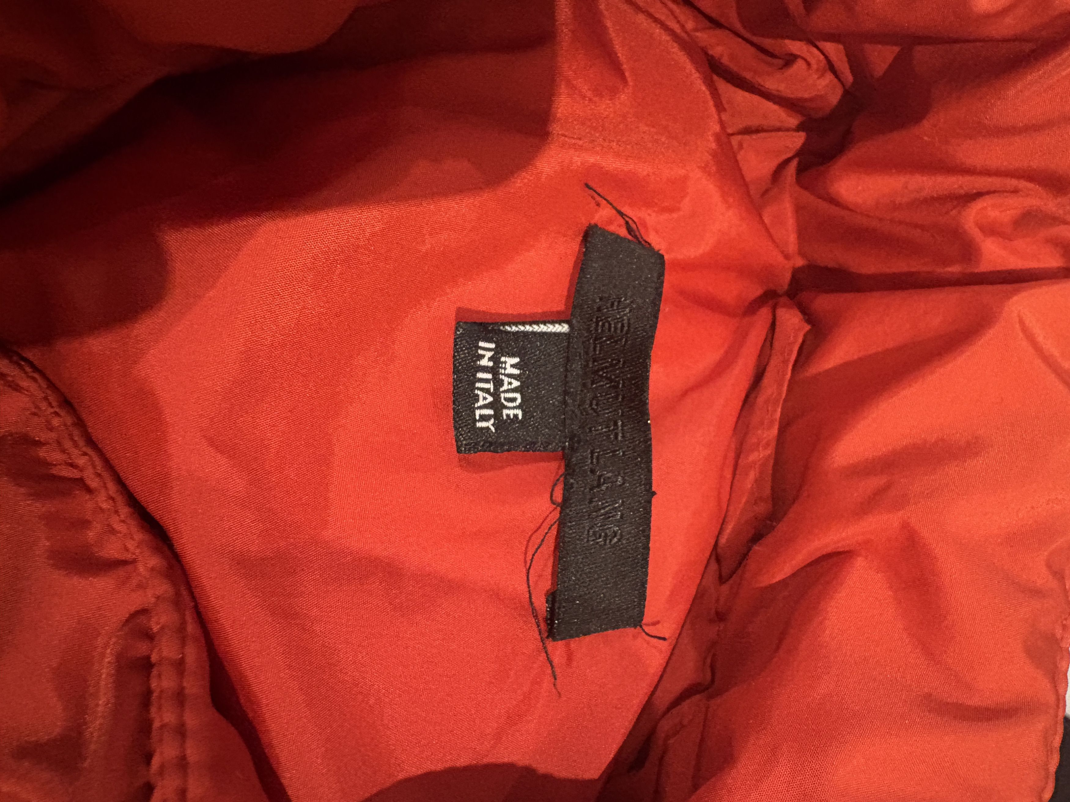 Helmut Lang AW04 Red Puffer Jacket Size US M / EU 48-50 / 2 - 6 Thumbnail