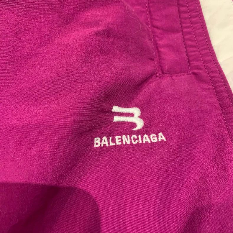 Balenciaga Balenciaga Purple Double Hook Shorts Size 42" / US 20 - 7 Thumbnail