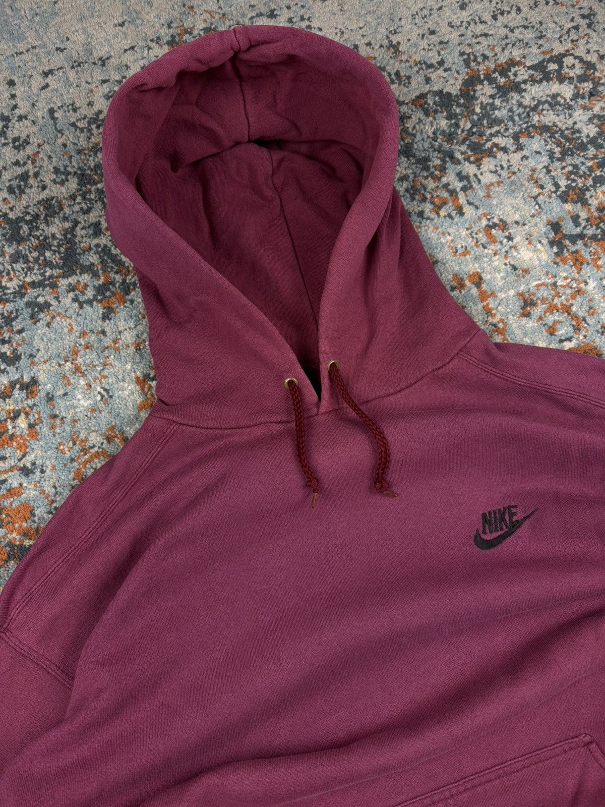 Other Vintage 90s Nike super boxy baggy hoodie basic essential Size US XL / EU 56 / 4 - 5 Thumbnail