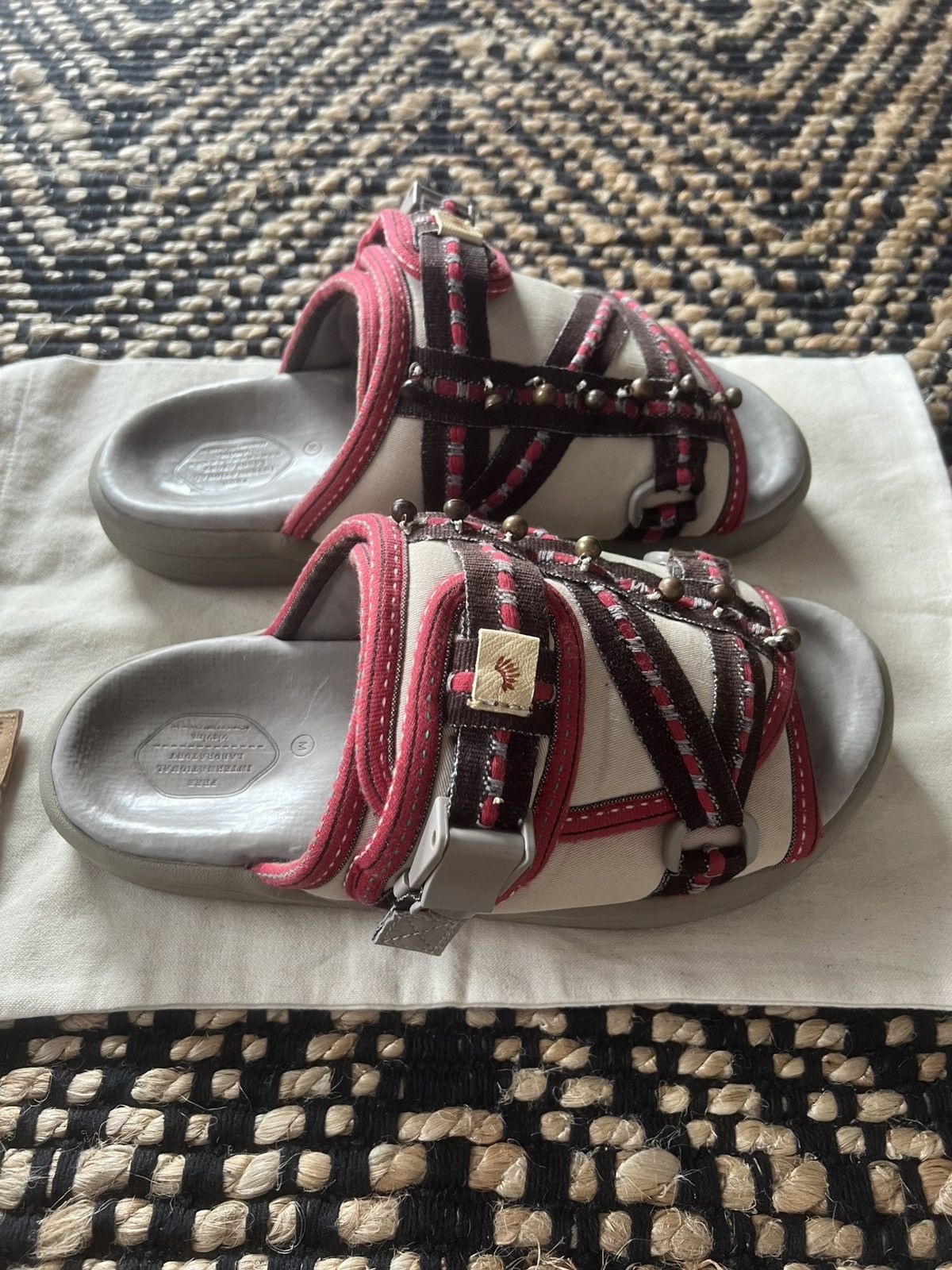 Visvim Visvim SS16 Beige Ethnic Bell Christo Sandals Size US 10 / EU 43 - 2 Thumbnail