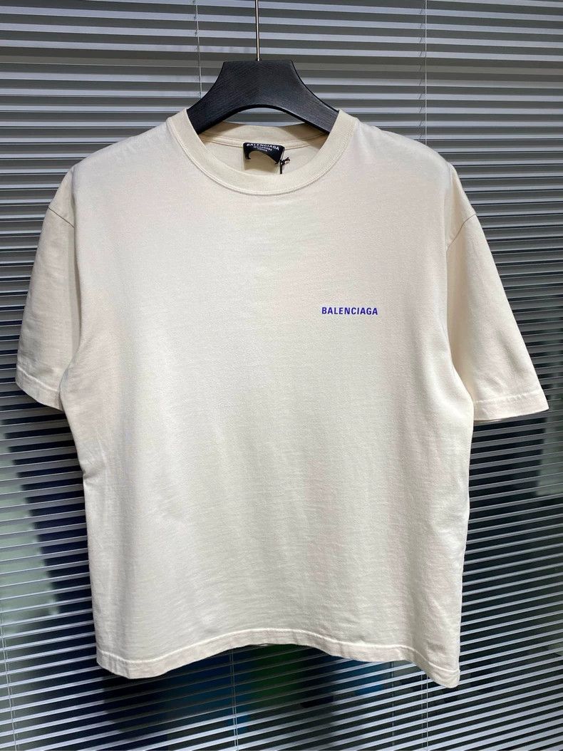 Balenciaga Balenciaga Letter printed logo short sleeves 2503-Nextarrow Size US S / EU 44-46 / 1 - 6 Thumbnail