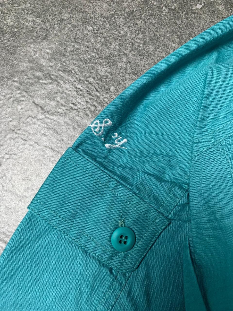 Kansai Yamamoto 1990s Kansai Uniform Hidden Button Work Shirt Size US L / EU 52-54 / 3 - 12 Thumbnail
