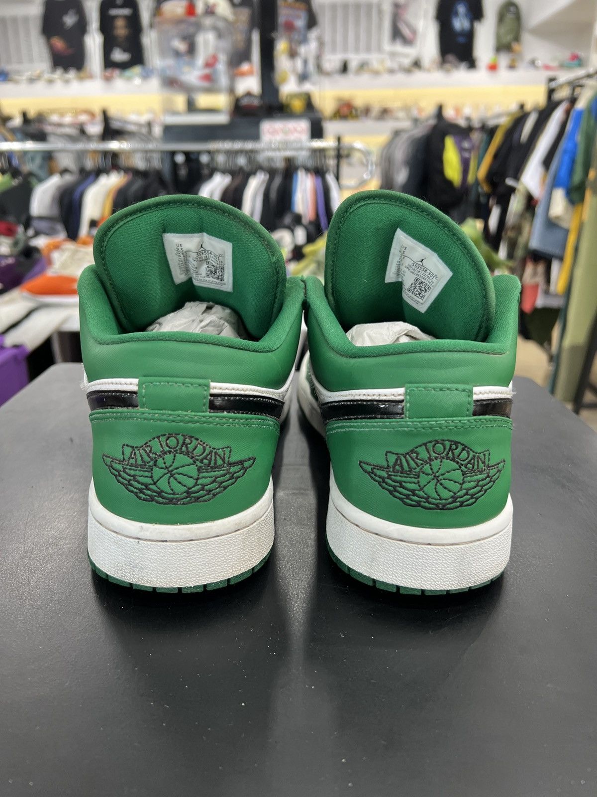 Jordan Brand × Nike Air Jordan 1 Low Pine Green Sz. 9.5 (2020) Size US 9.5 / EU 42-43 - 5 Thumbnail