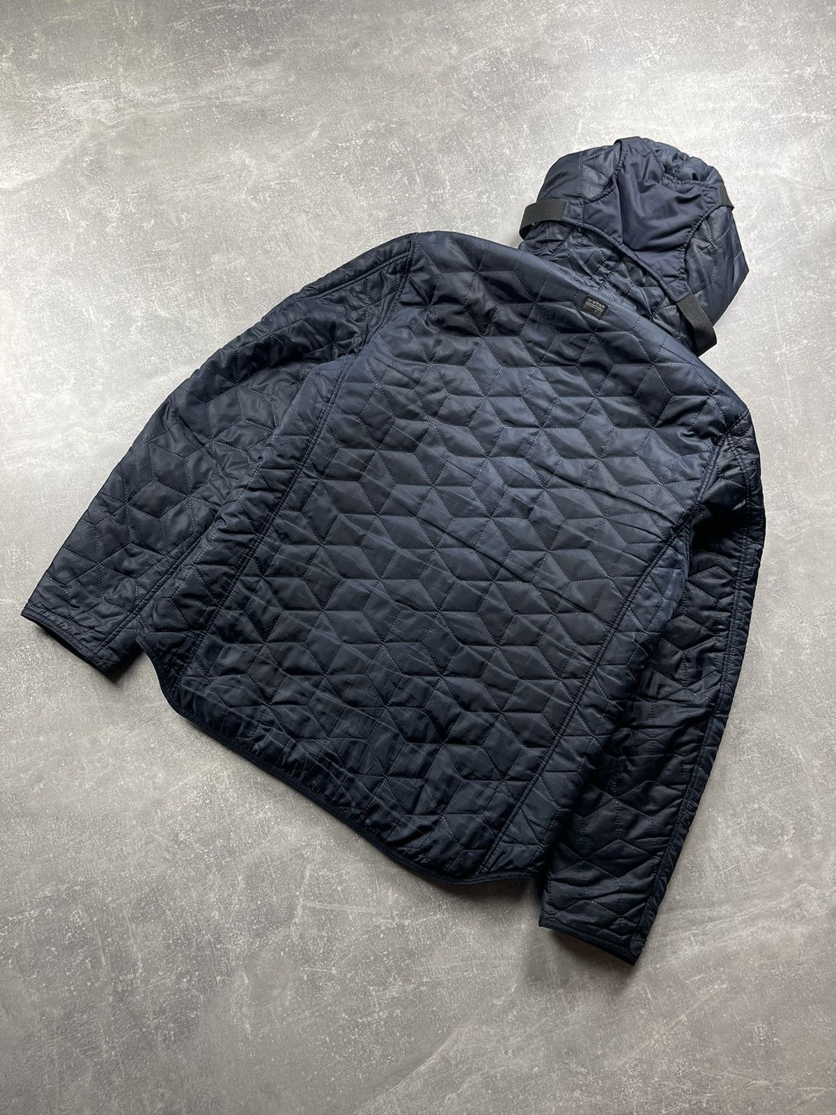 G-Star G Star RAW Quilted Straps Hooded Patches Jacket Padded Size US XL / EU 56 / 4 - 8 Thumbnail