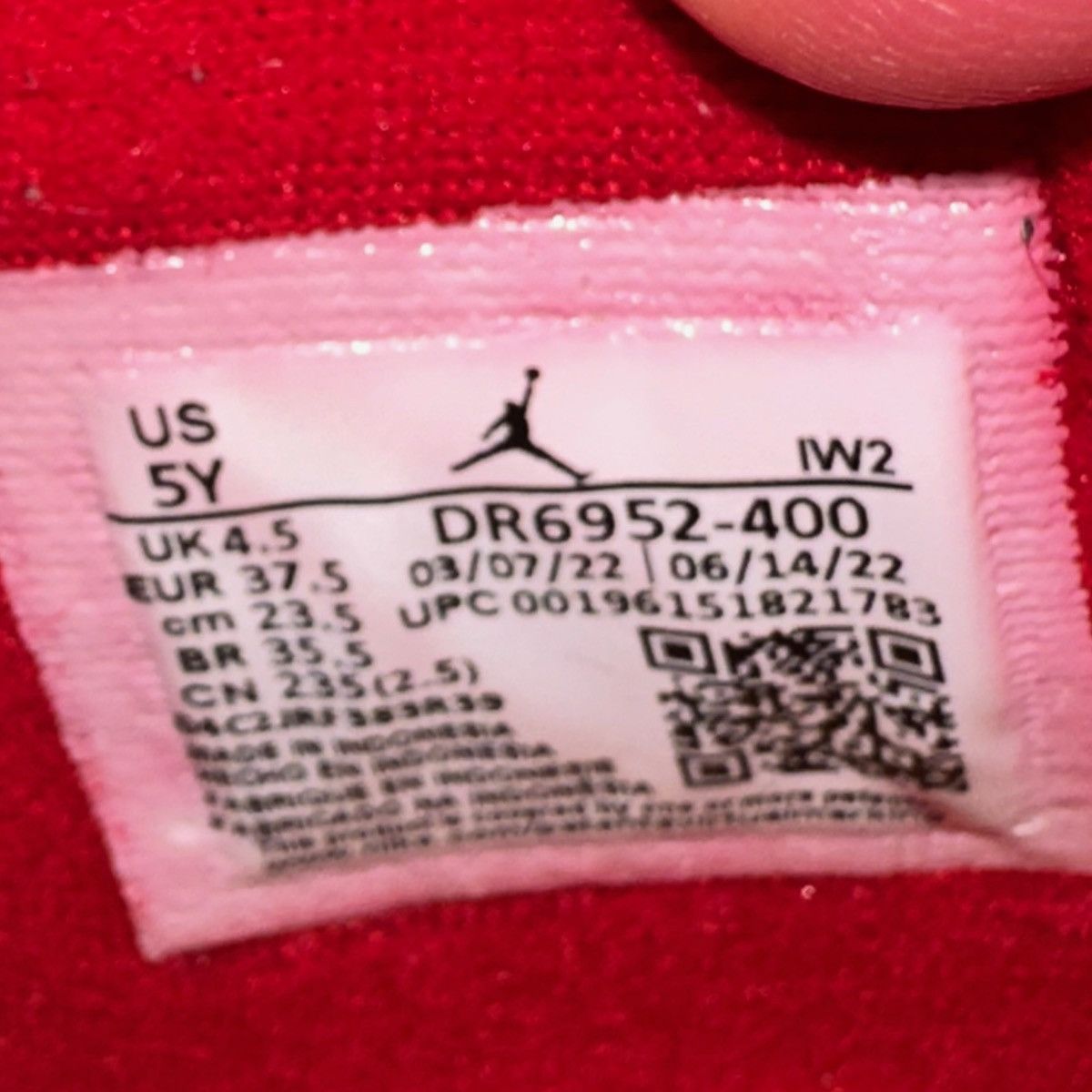 Jordan Brand × Nike Size 5Y (6.5W) - Nike Air Jordan 4 Retro Lace Up DR6952-400 Size US 6.5 / IT 36.5 - 6 Thumbnail
