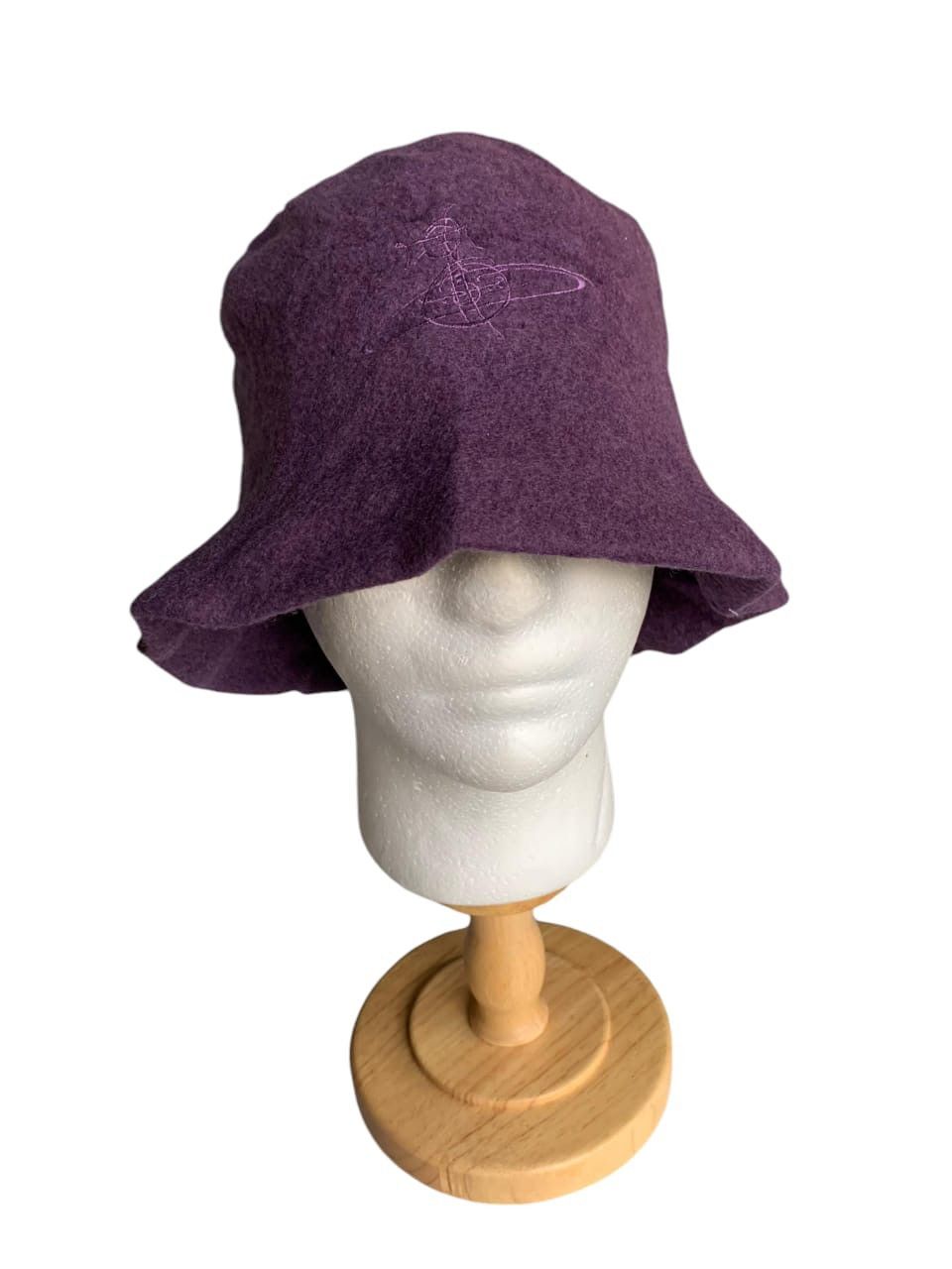 Designer × Vivienne Westwood Vivienne Westwood Wool Bucket Hat Size ONE SIZE - 6 Thumbnail