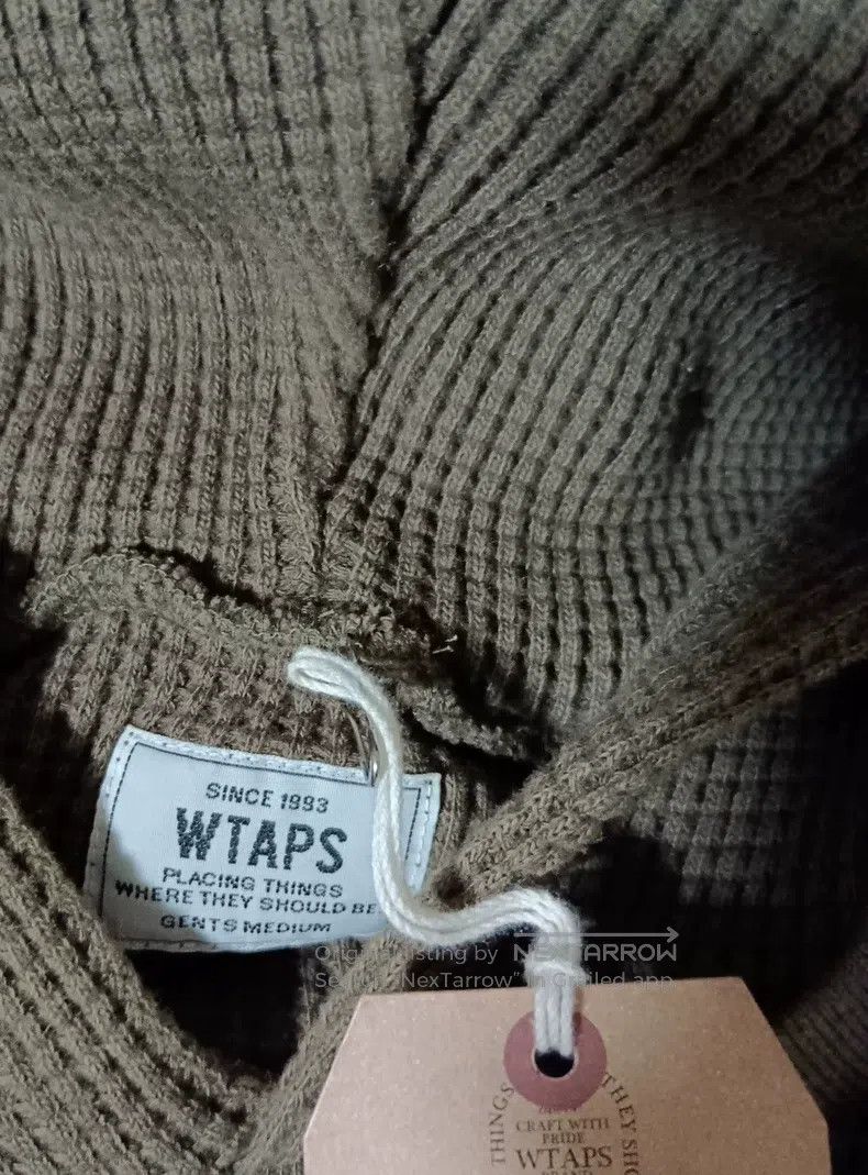 Wtaps Wtaps Waffle Hat Sweatshirt Size US L / EU 52-54 / 3 - 3 Thumbnail