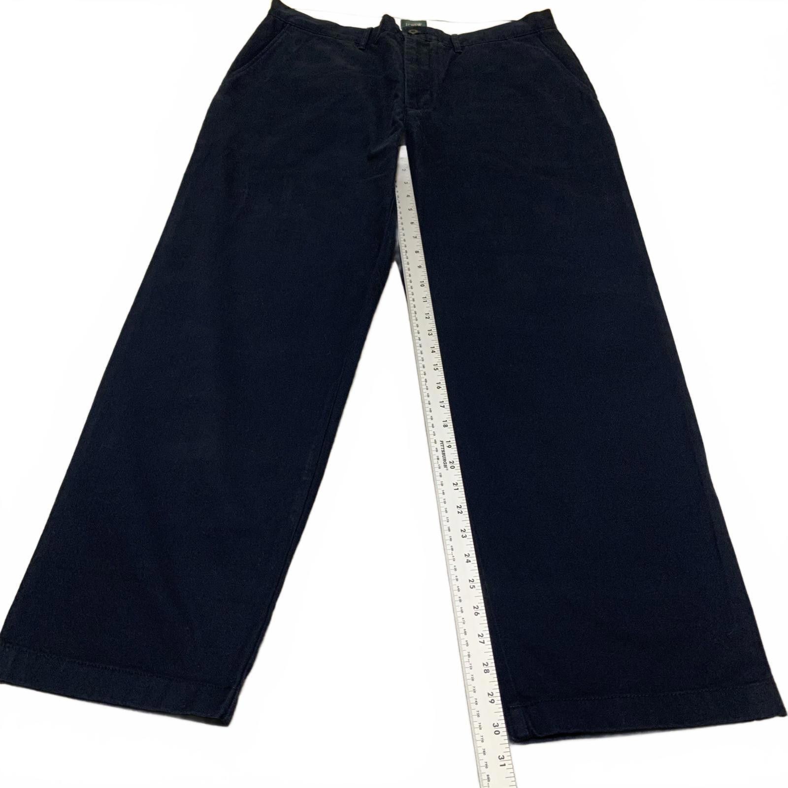 J.Crew J.Crew Men's Classic Fit Chino Pants Navy Blue W33 L32 Size US 33 - 8 Thumbnail