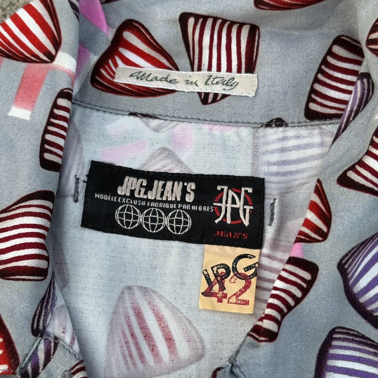 Jean Paul Gaultier × Vintage Lot of 2 Vintage 00’s JPG Jean’s Donna Sleeveless Shirts Size M / US 6-8 / IT 42-44 - 7 Thumbnail