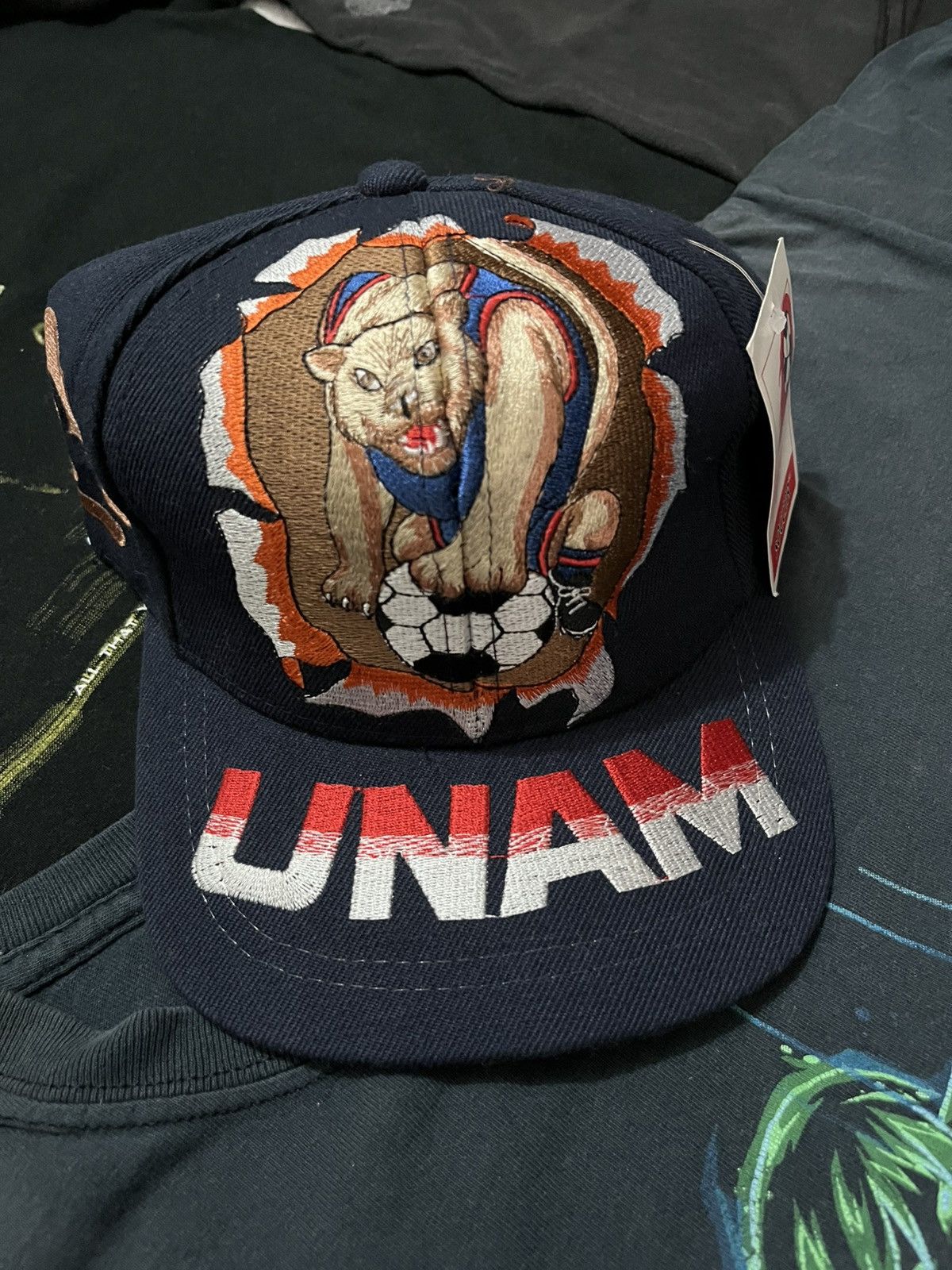 Mexicana Vintage Pumas Unam Hat Mexican Soccer Size ONE SIZE - 2 Thumbnail