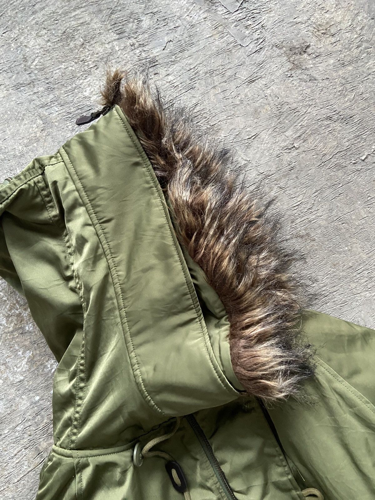 14th Addiction 2000s Azul by Moussy - Cyber Apocalypse Style Fur Jacket Size US S / EU 44-46 / 1 - 15 Thumbnail